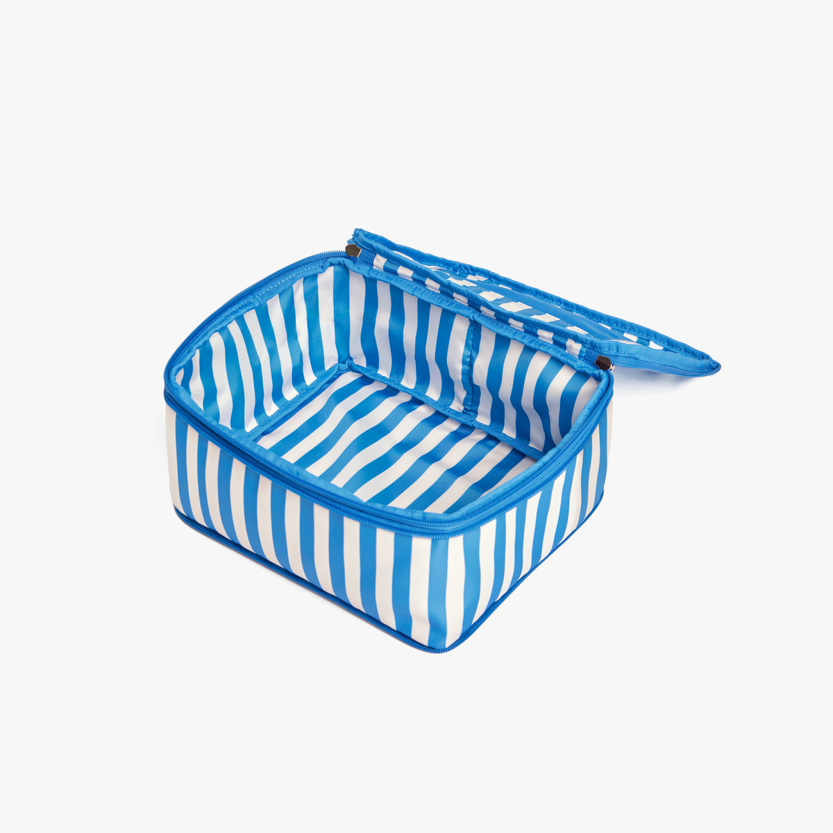 Packing Cubes Set of 4 In Coastal Blue Stripe