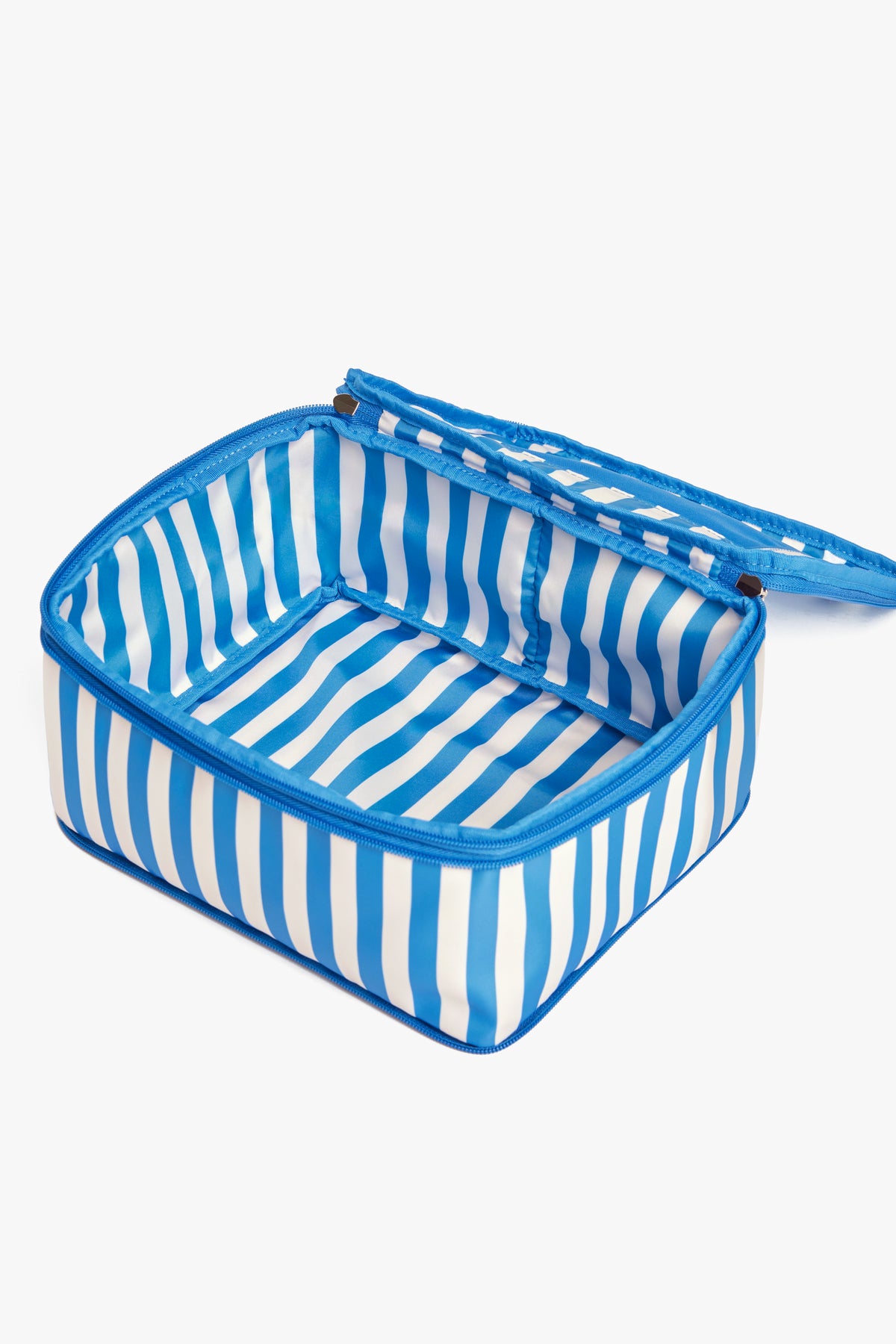 Packing Cubes Set of 4 In Coastal Blue Stripe