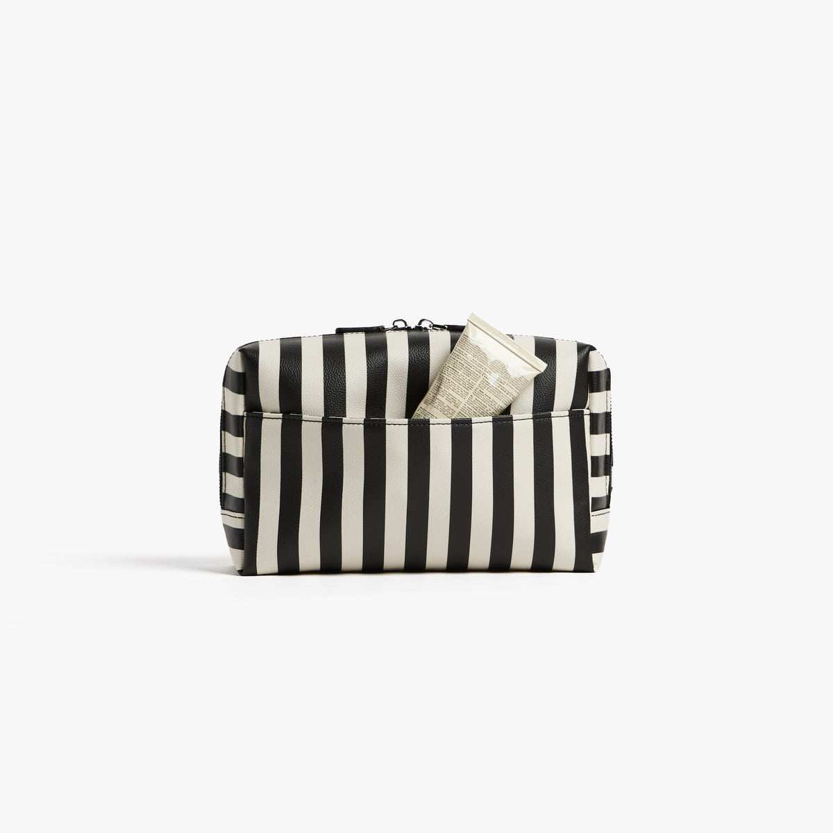 Large Metro Toiletry Case In Black Stripe