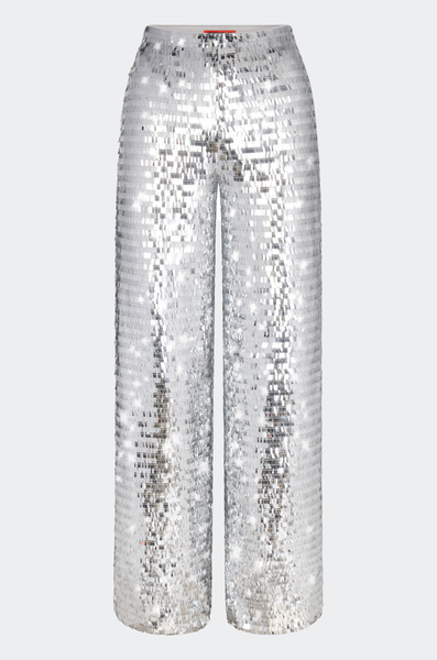 【関税込み】SIMONMILLER シルバー Pia トラウザーズ Sequin Pia Pant in Satellite Silver – Simon Miller