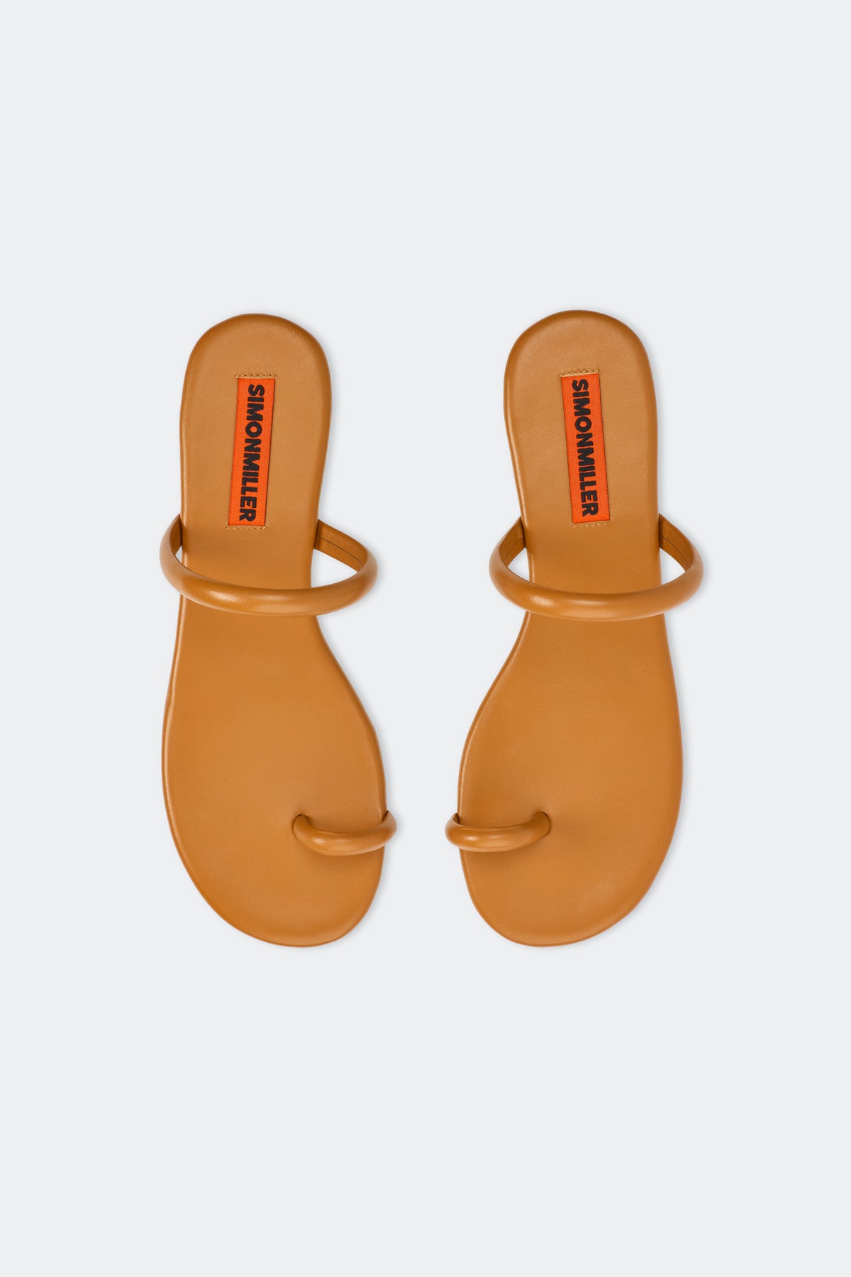 Pipe Sandal in Caramel
