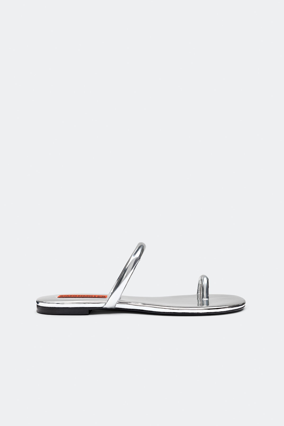 Pipe Sandal in Silver