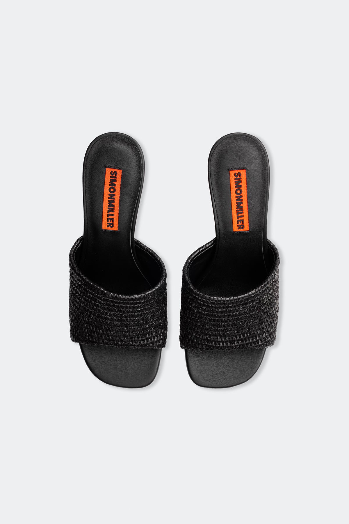 Playa Bamboo Heel in Black