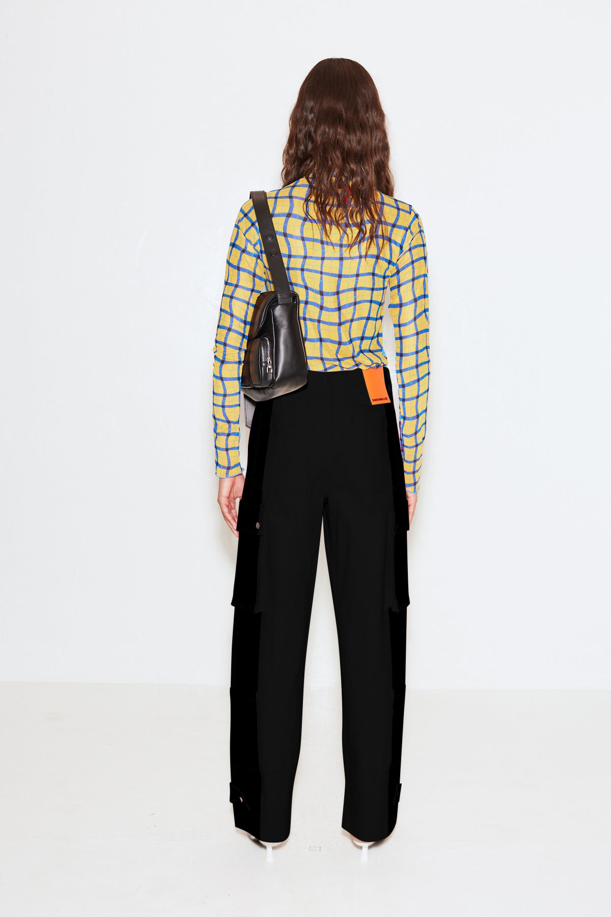Combo Wendel Top in Blue Yellow Plaid