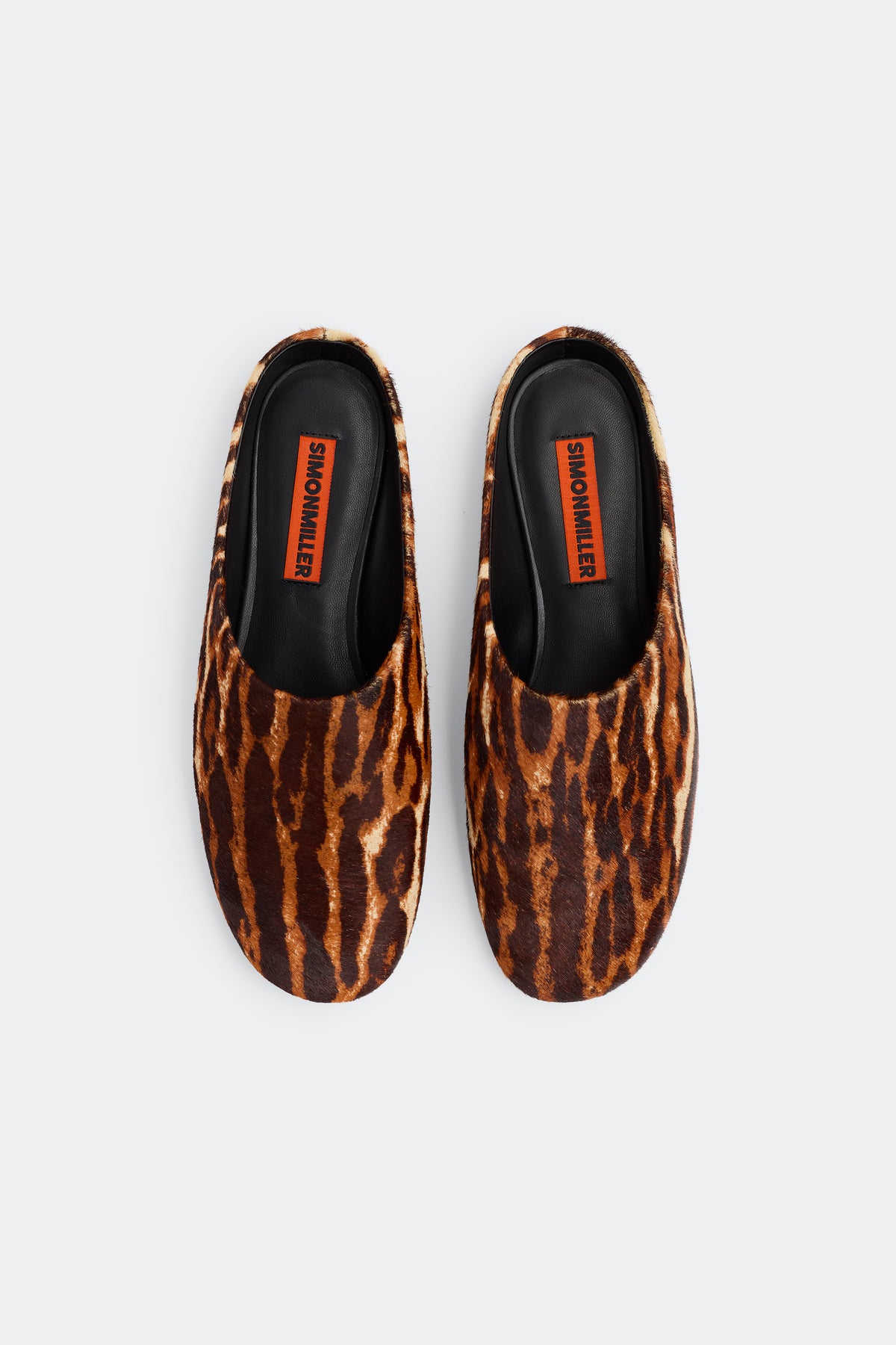 Haircalf Riad Slipper In Abstract Cheetah
