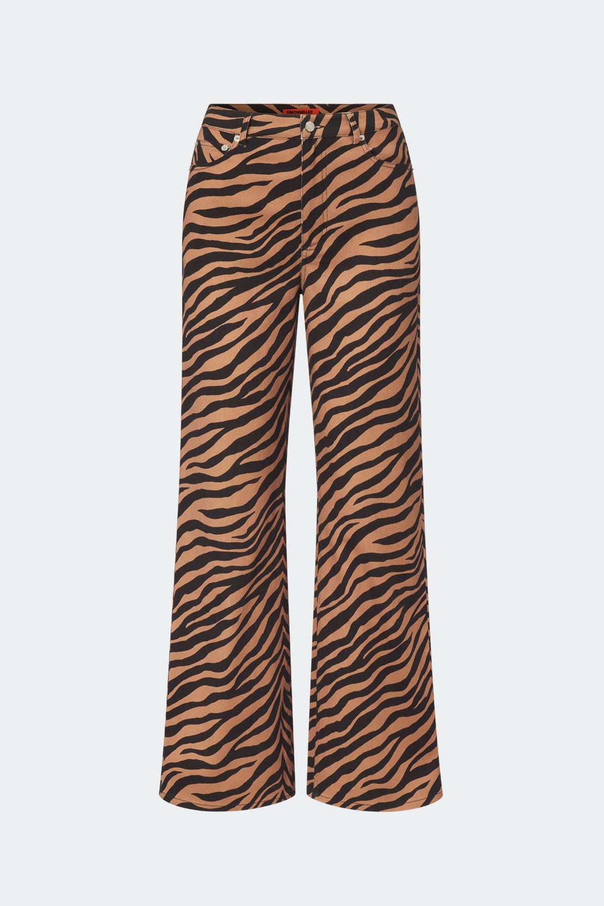 Rumie Printed Jean In Tiger Stripe