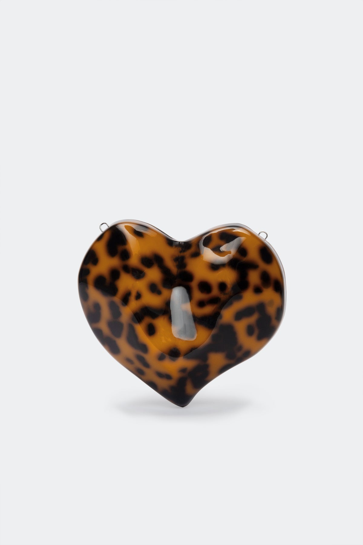 S1005MOLDEDHEARTBAGTORTLEATHERHANDLE