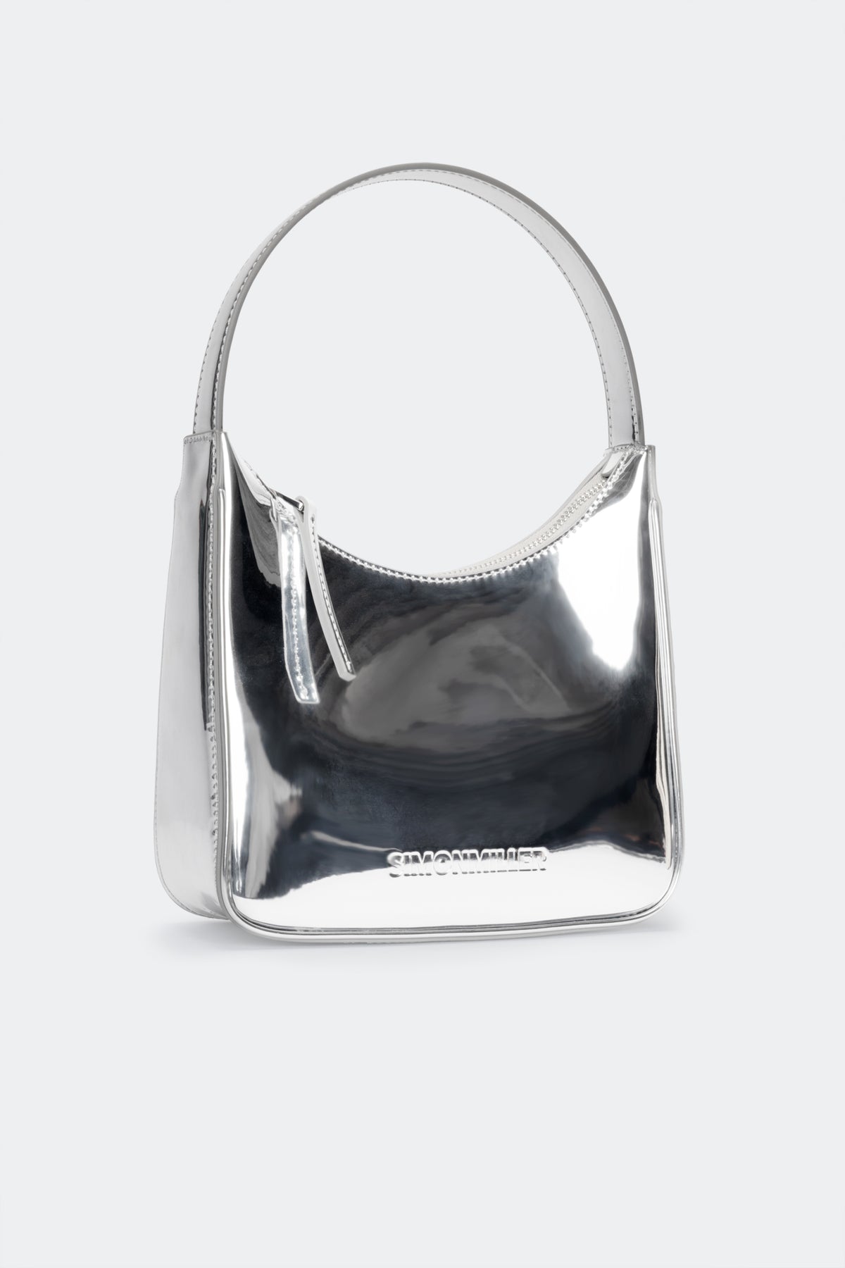 Snap Bag in Silver