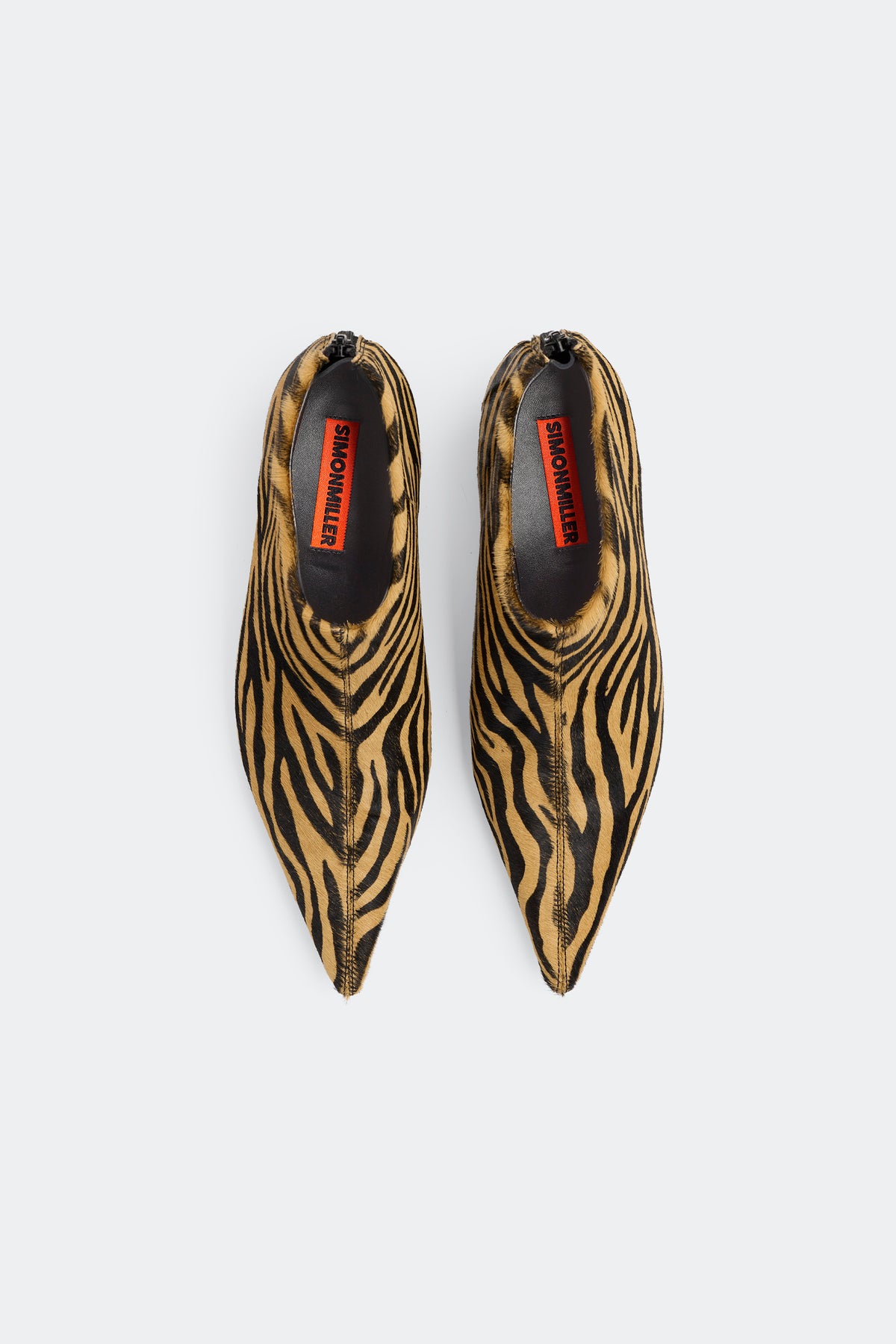 Haircalf Arrow Boot In Brown Zebra