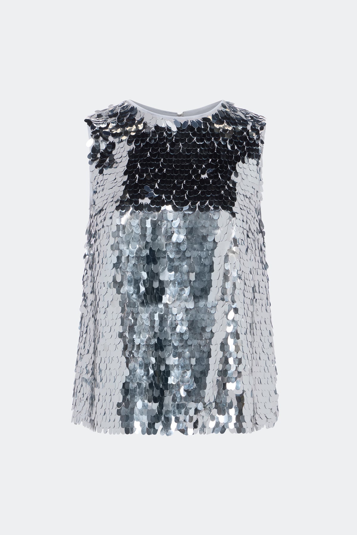 Shirley Sequin Top In Satelitte Silver