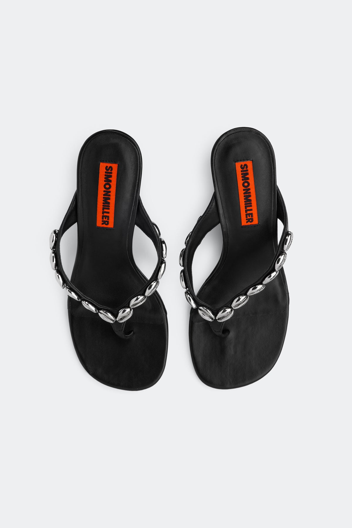 Soleil Wedge in Black/Silver