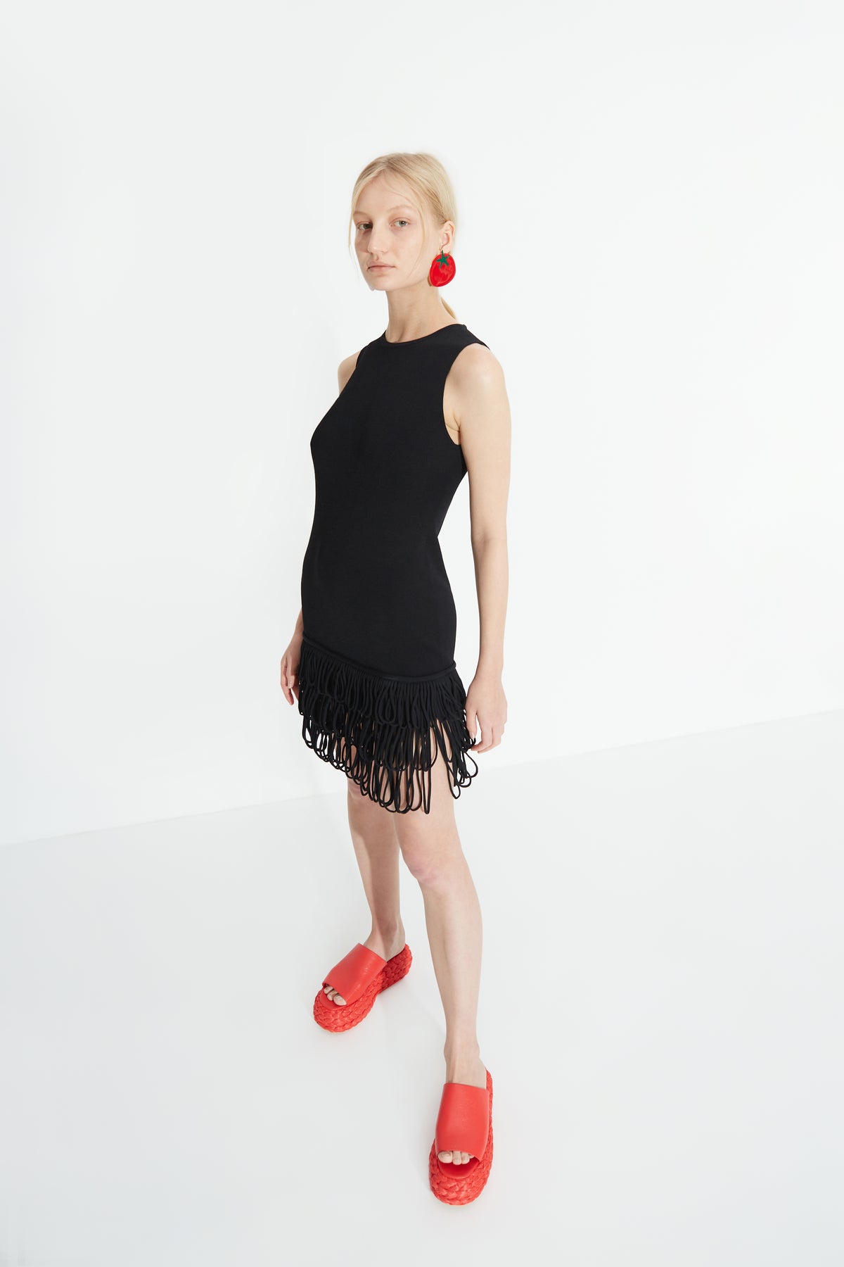 Knits By Albers Mini Dress In Black