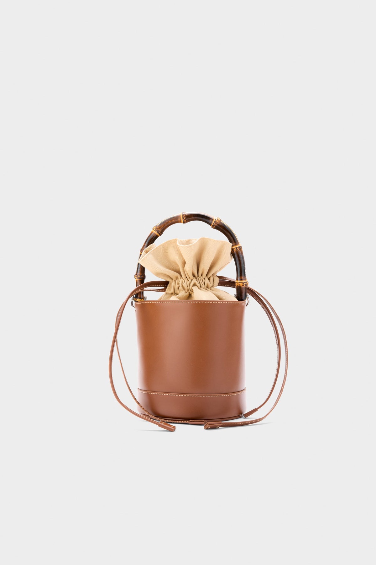 Tiki Leather Bag In Chestnut