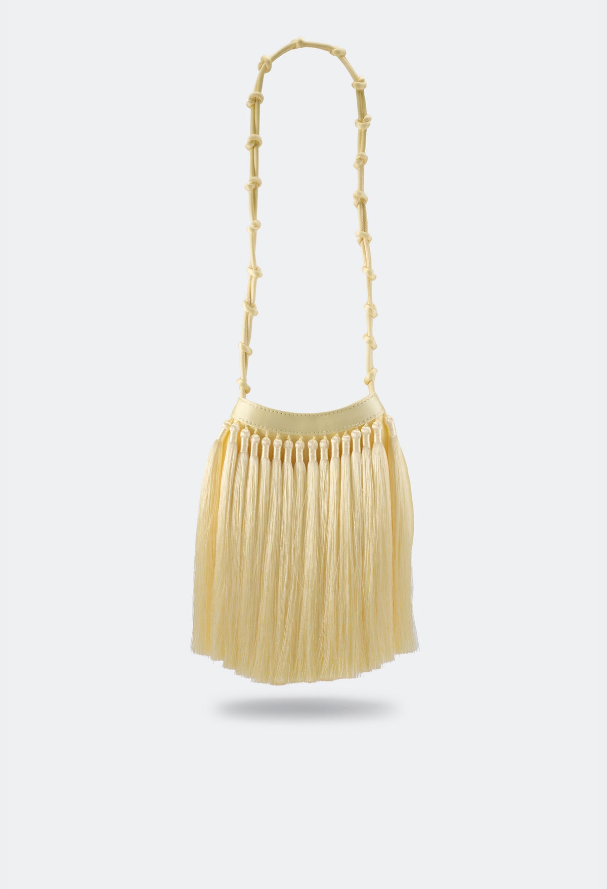 Tassel Knotty Bag In Butter