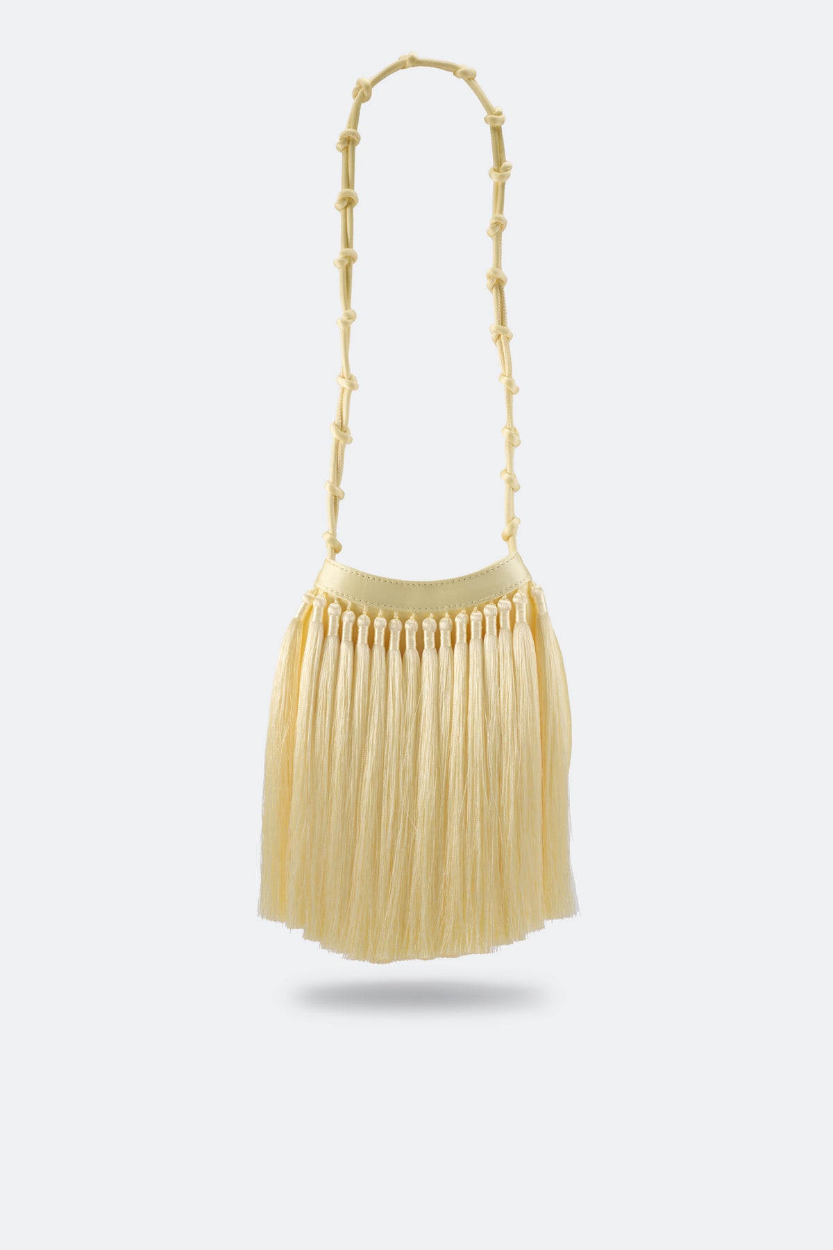 Tassel Knotty Bag In Butter