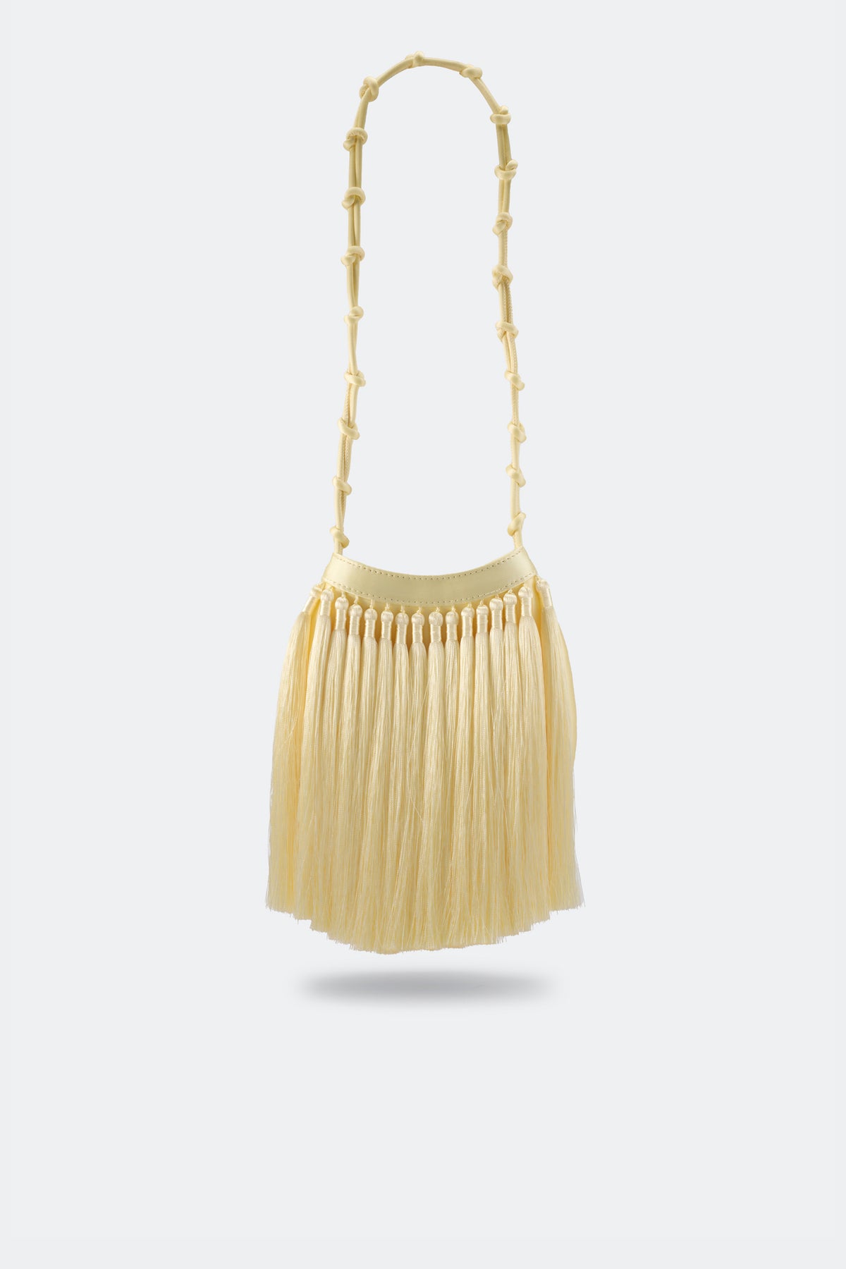 Tassel Knotty Bag In Butter