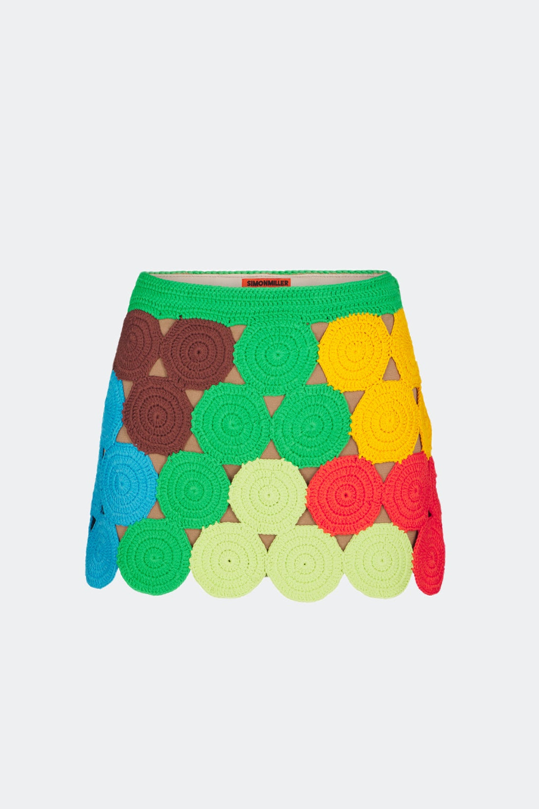 Beep Beep Mini Skirt in Island Multi