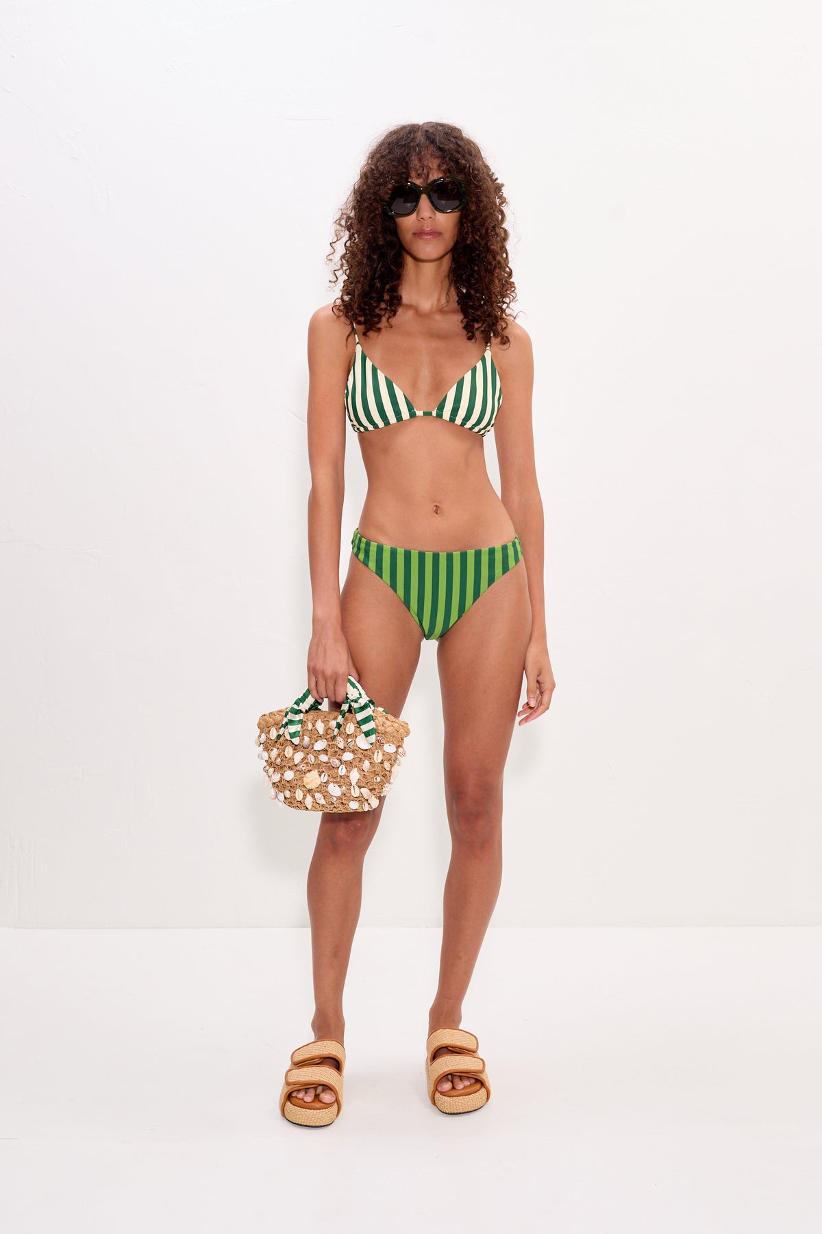 Bwai Bikini Bottom In Gummy Green/Moss