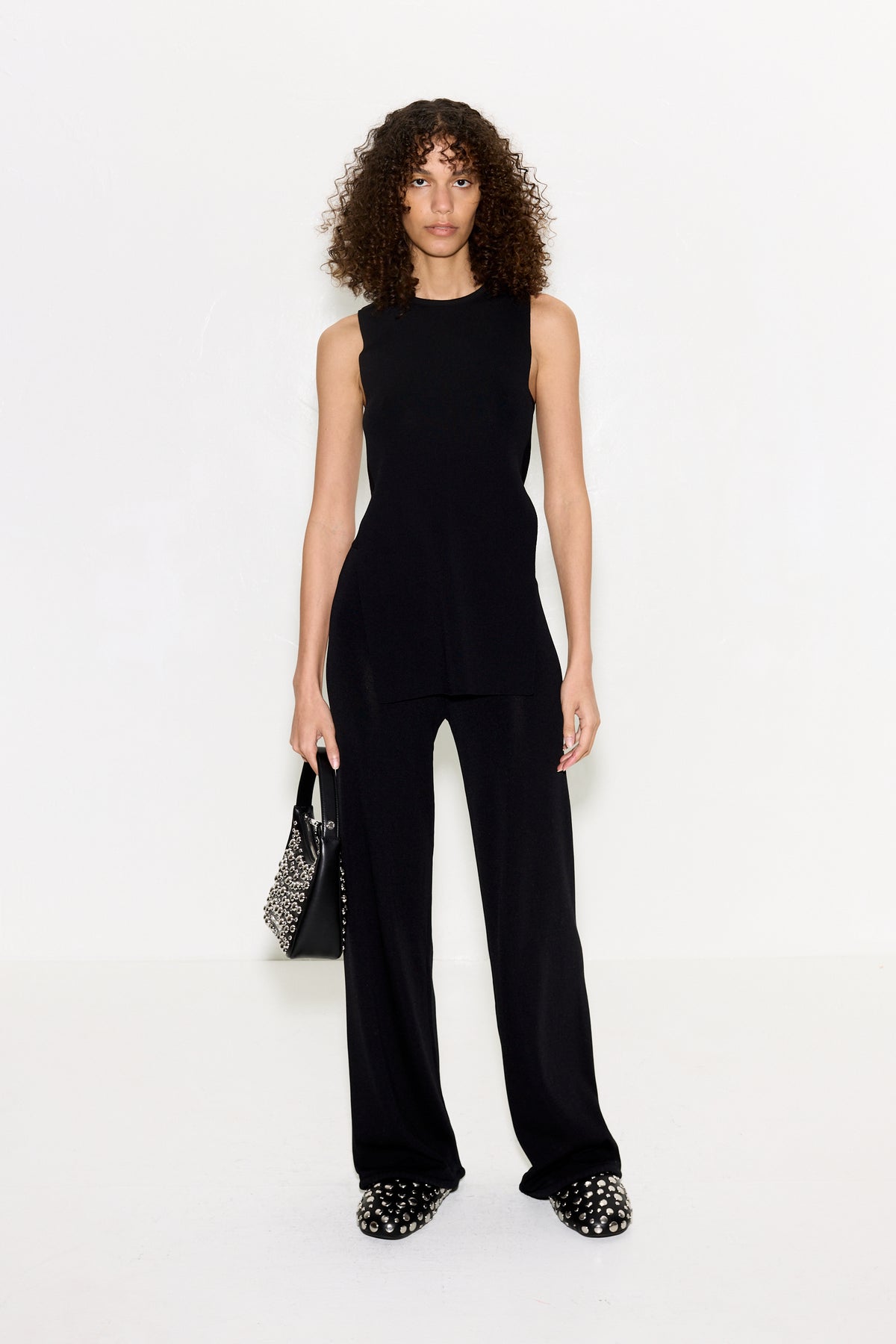 Knits By Canoga Top In Black