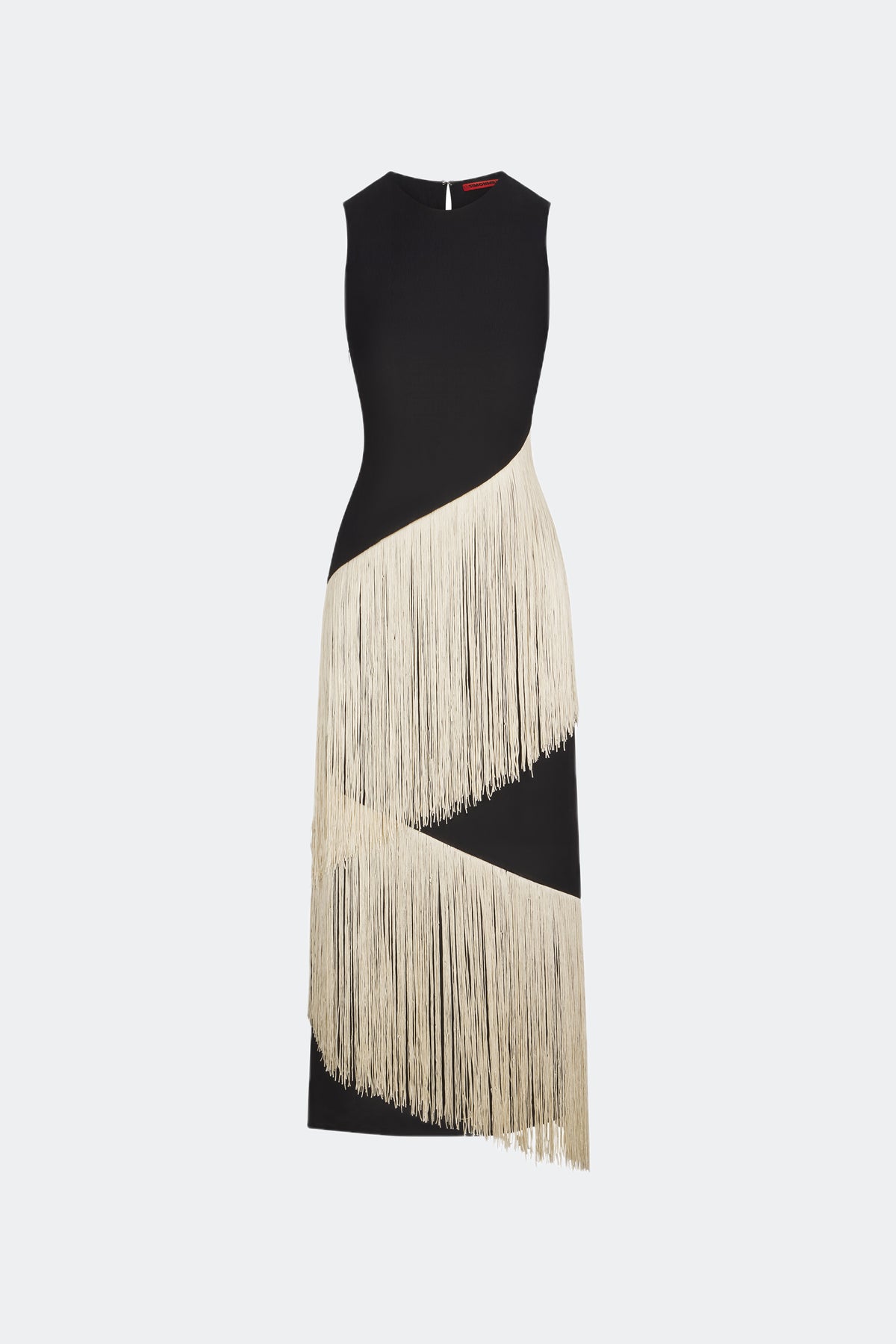 Copacabana Fringe Dress in Black