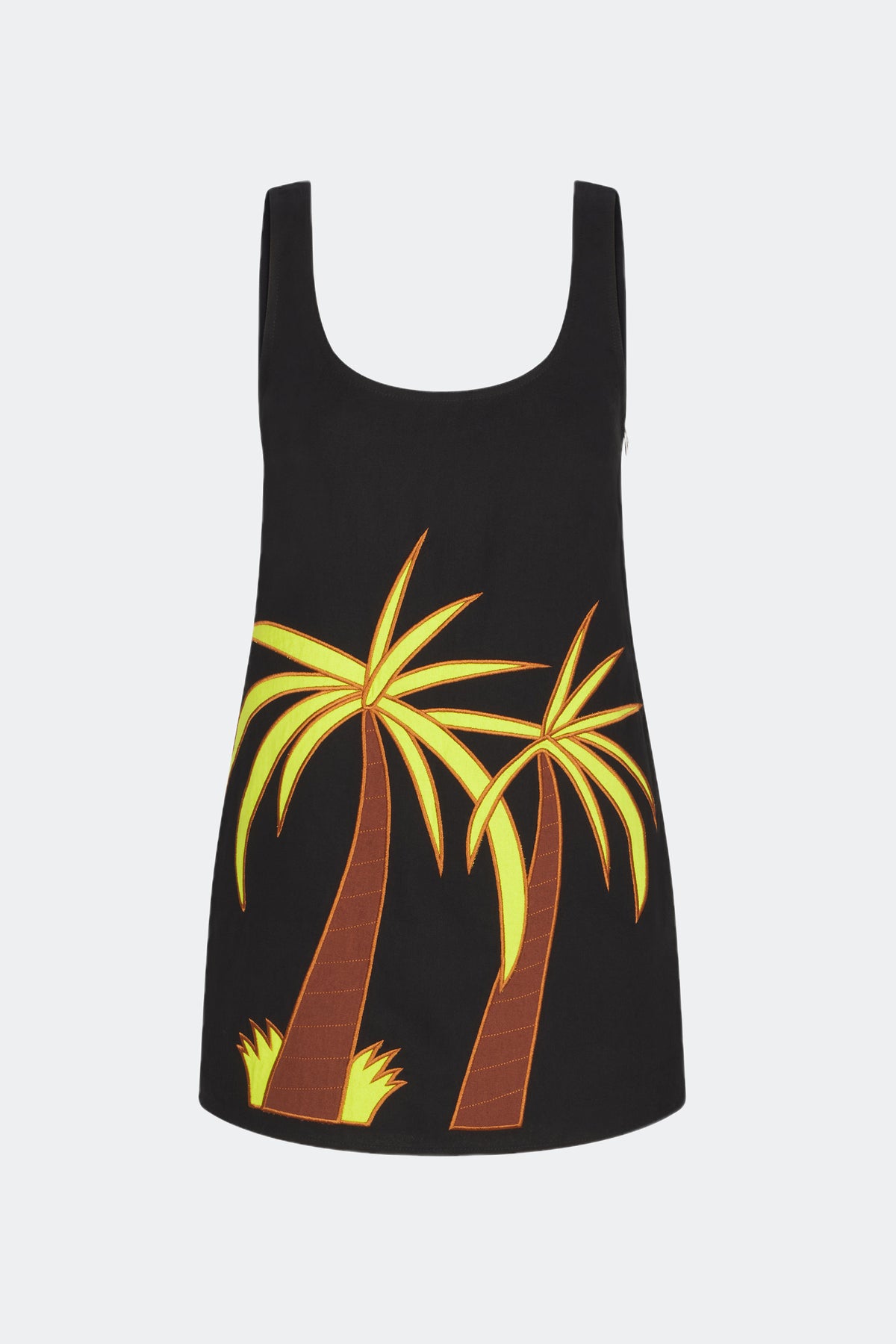 Lita Linen Dress in Black