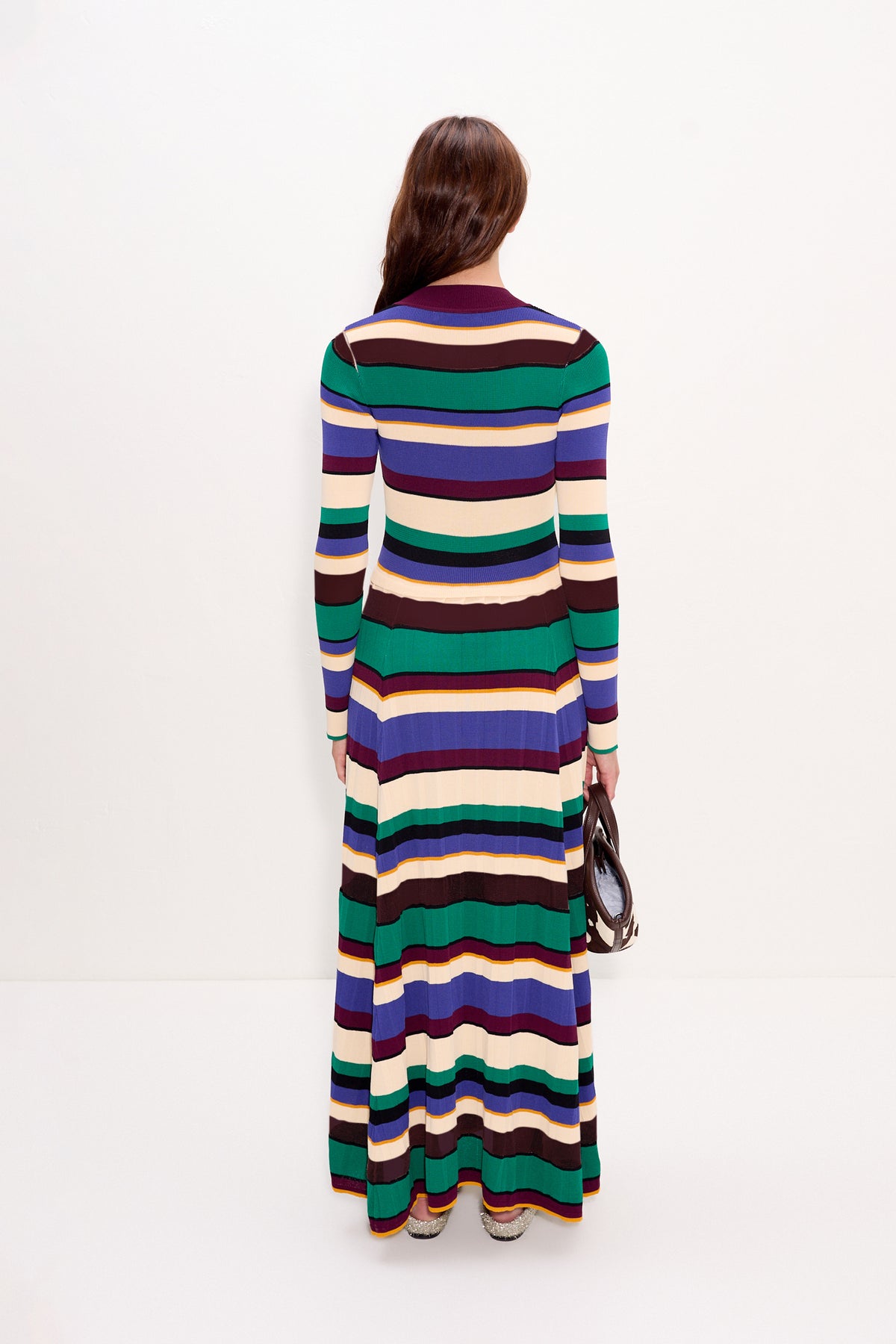 Sandrine Knit Dress In Tropical Multi