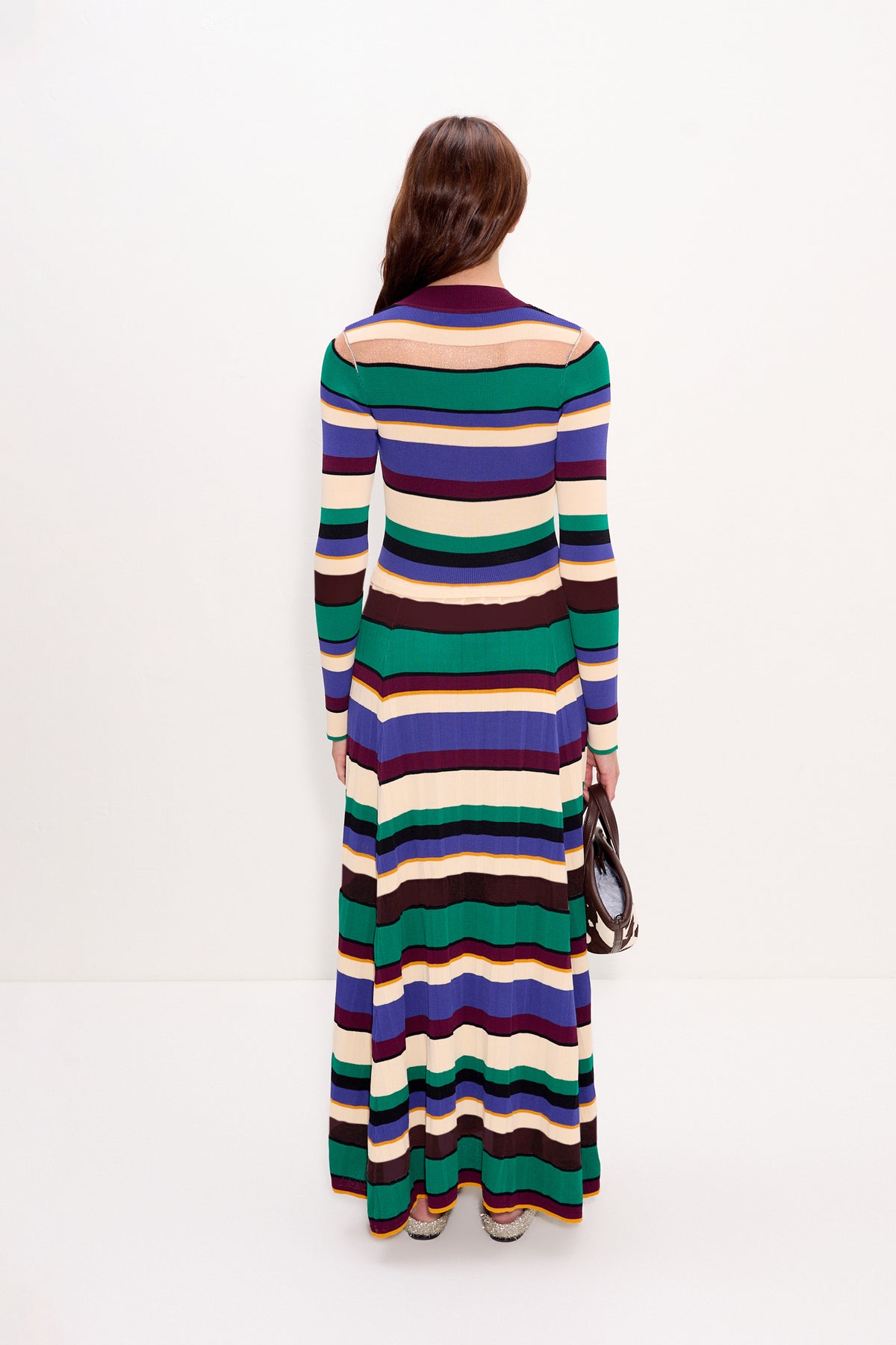Sandrine Knit Dress In Tropical Multi