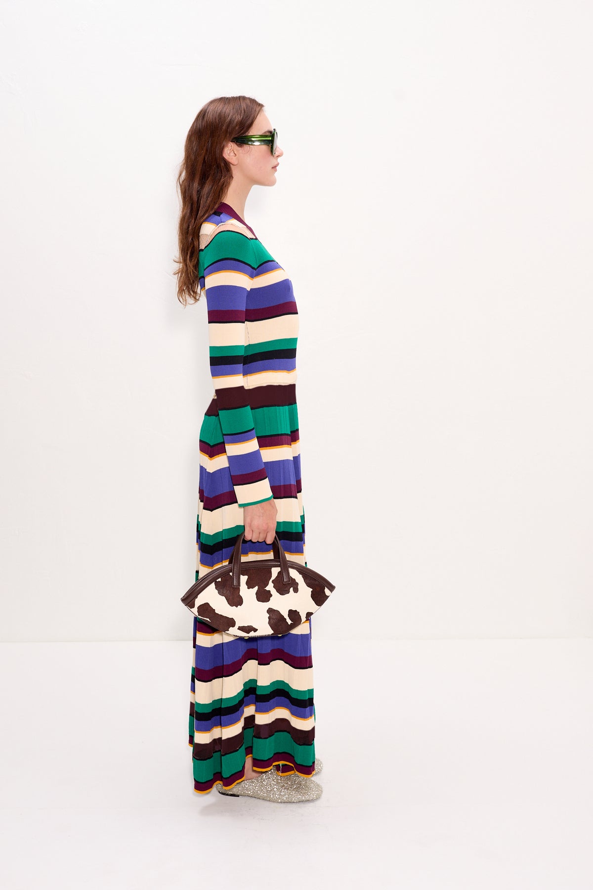 Sandrine Knit Dress In Tropical Multi
