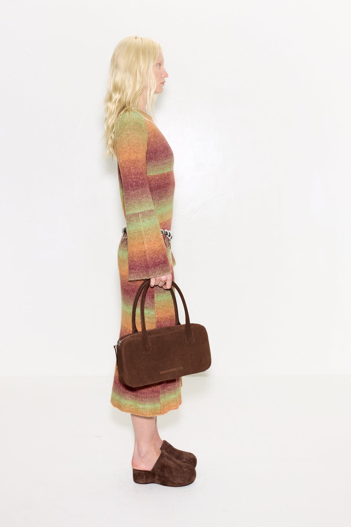 AXON KNIT DRESS IN AUTUMN OMBRE