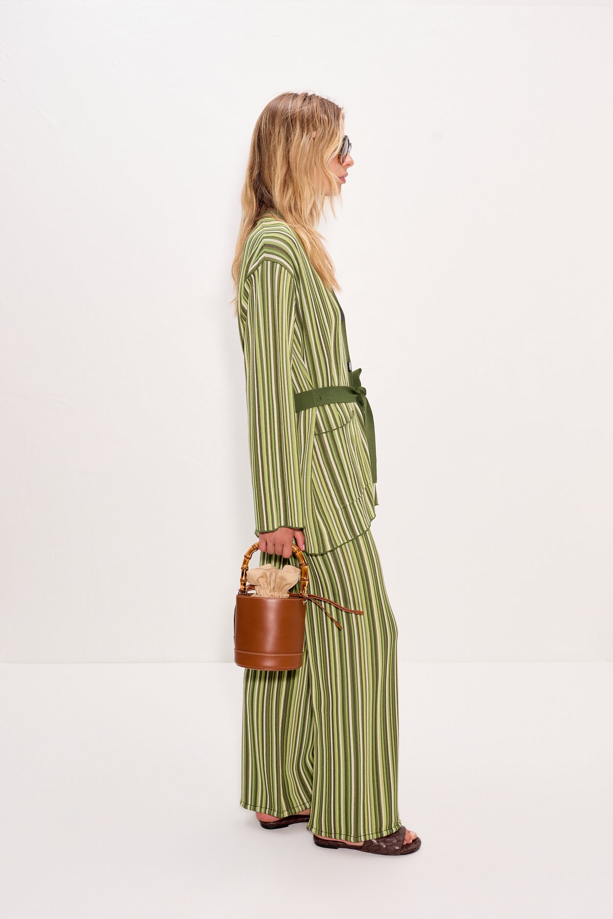 Jabber Knit Pant In Landscape Multi Stripe