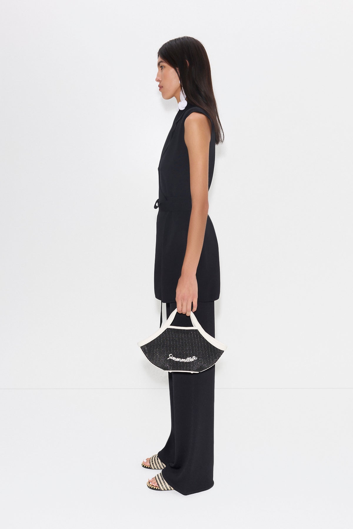 Knits By Jabber Pant in Black