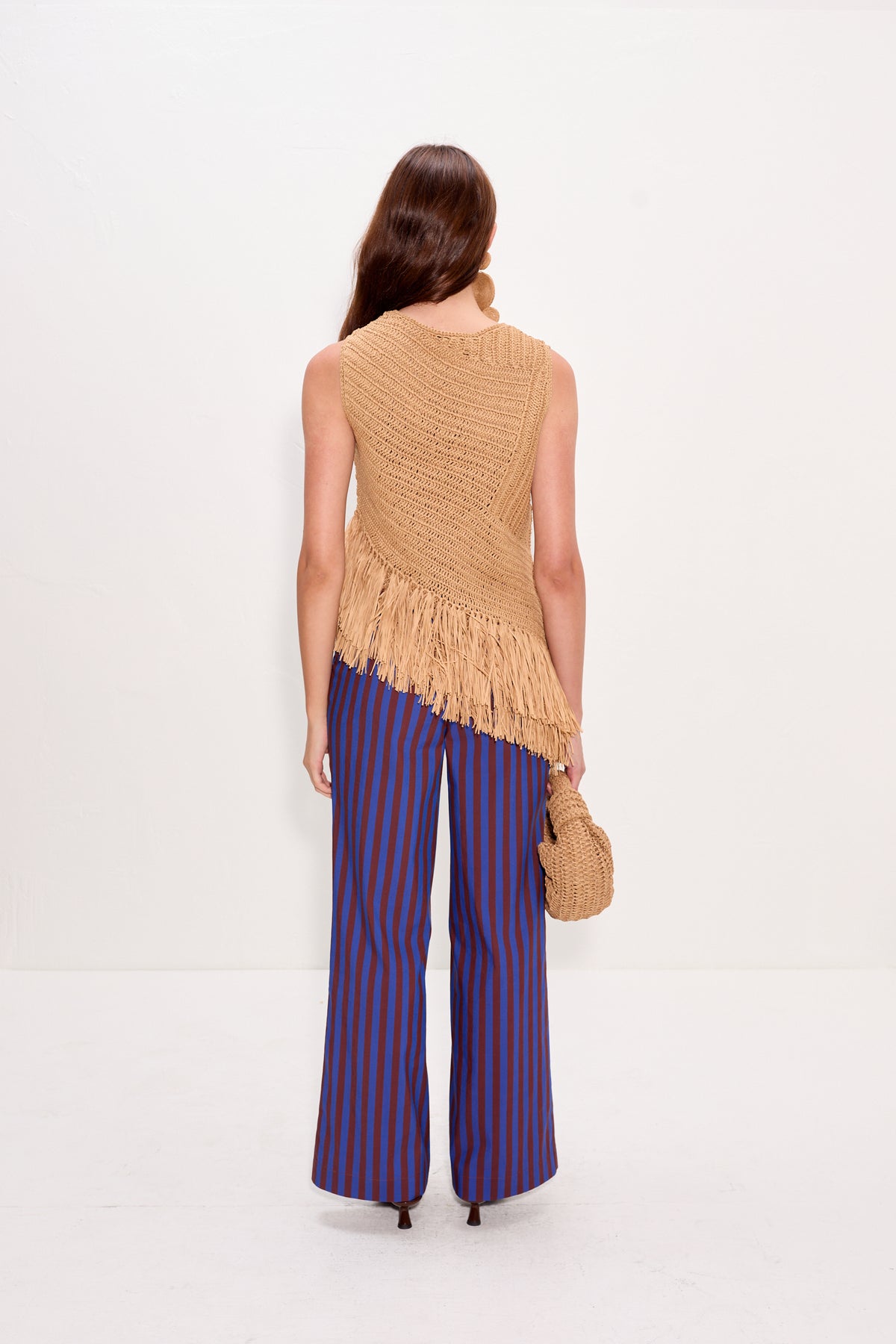 Beja Crochet Top in Natural