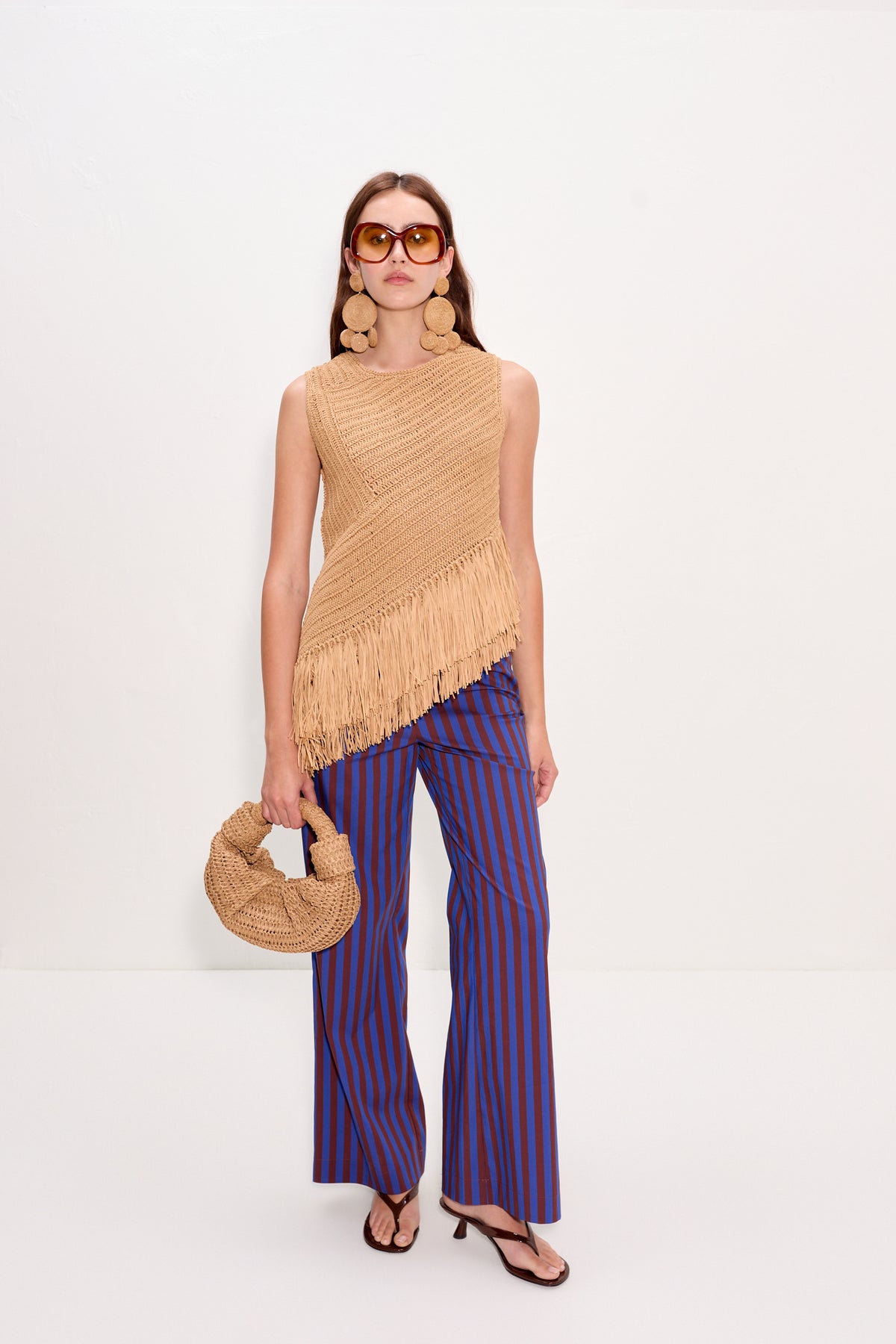 Beja Crochet Top in Natural