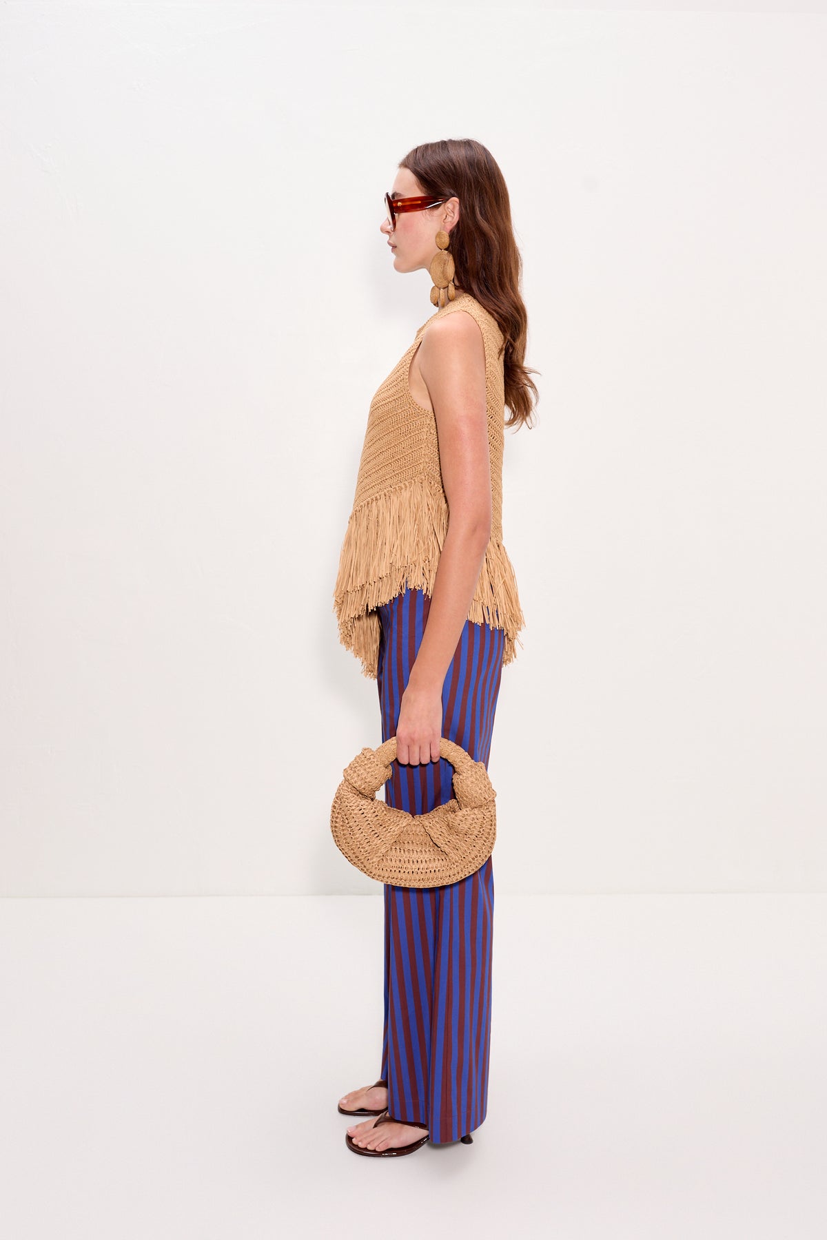 Beja Crochet Top in Natural