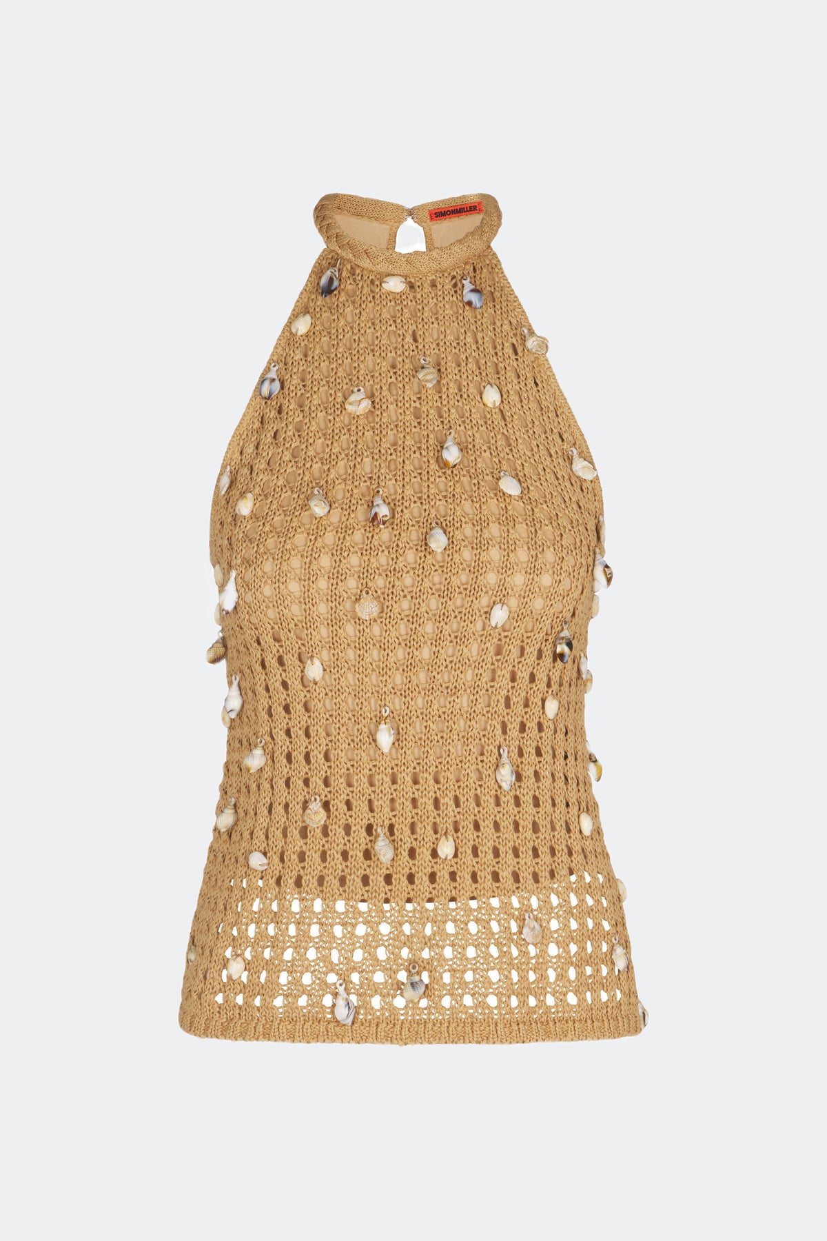 Bahi Crochet Top in Natural
