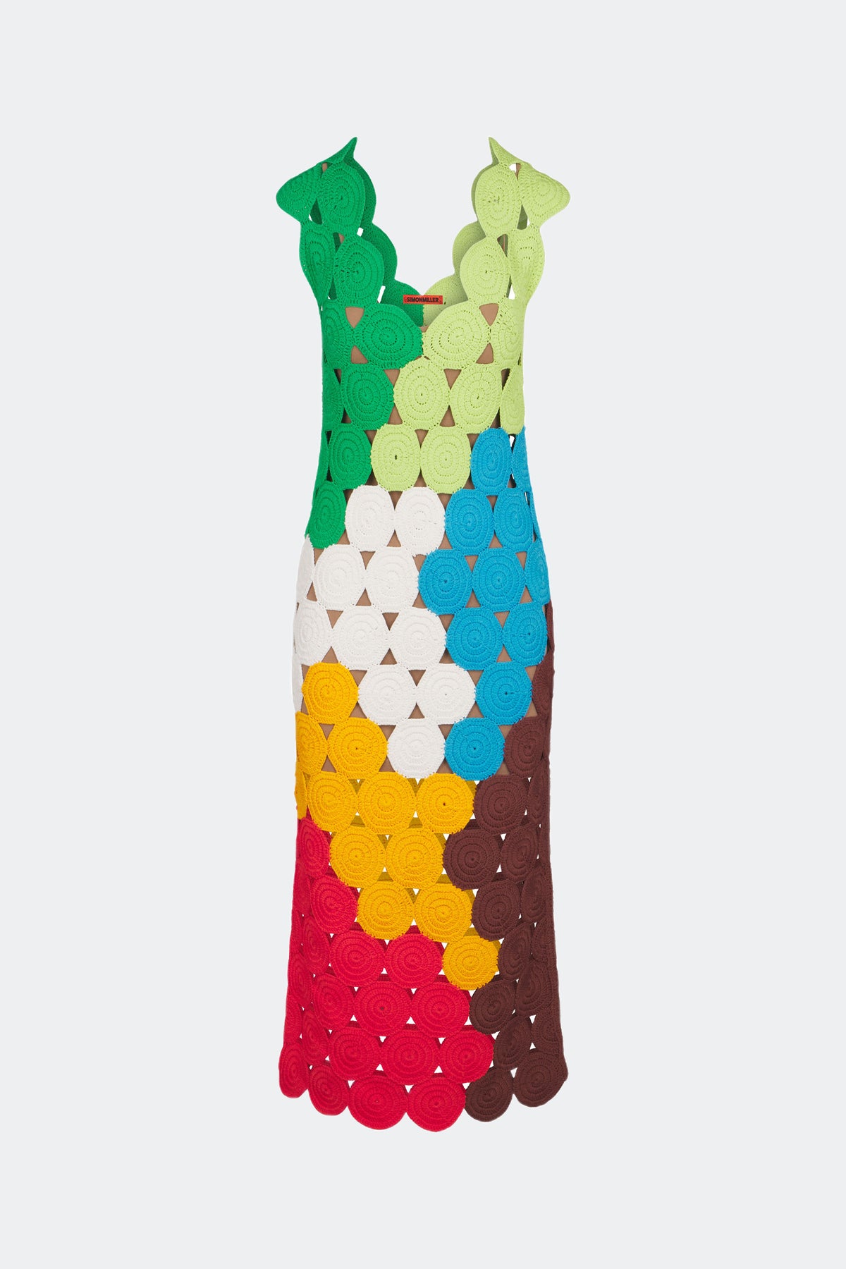 Muro Crochet Dress In Island Multi
