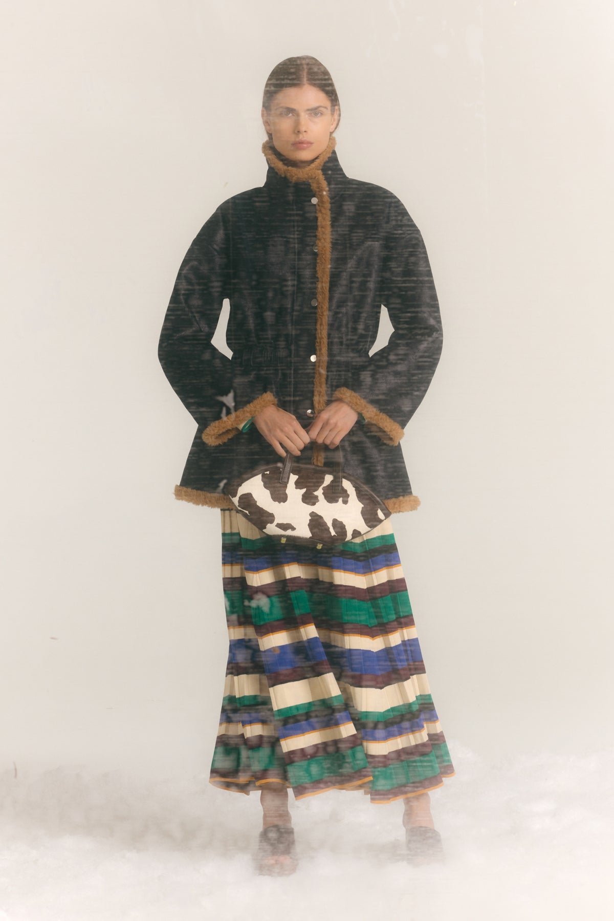 Sandrine Knit Dress In Tropical Multi