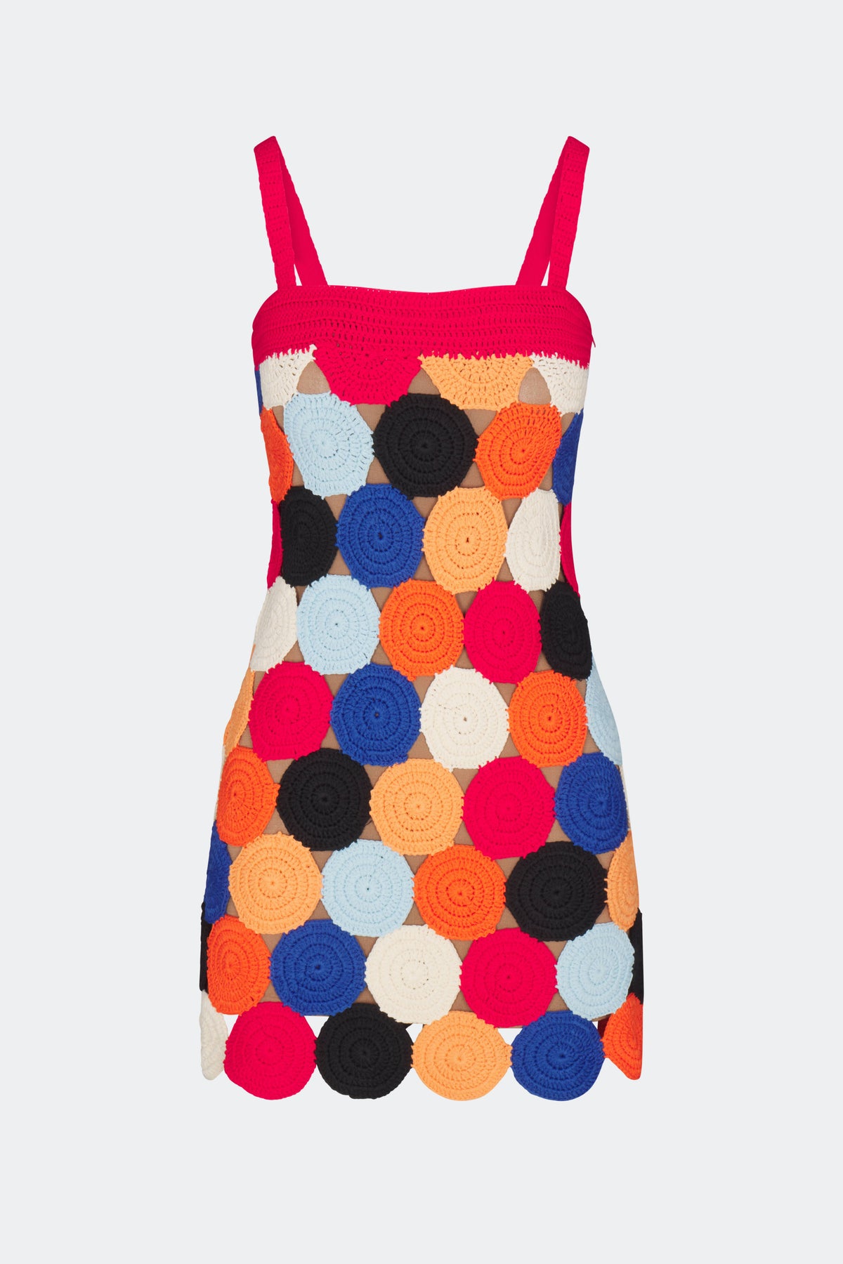 Beep Beep Tank Mini Dress In Confetti