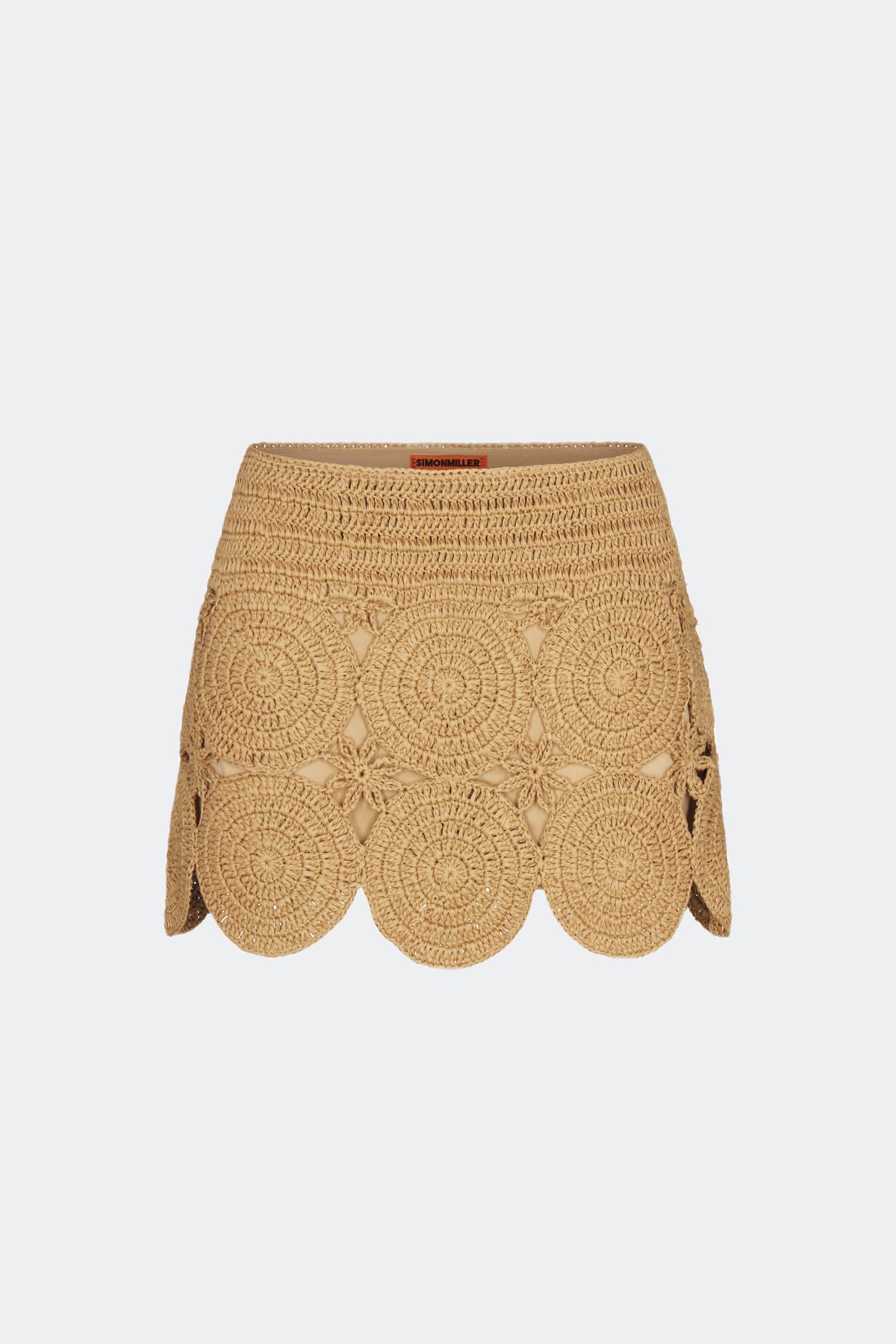 Beep Beep Mini Skirt in Natural