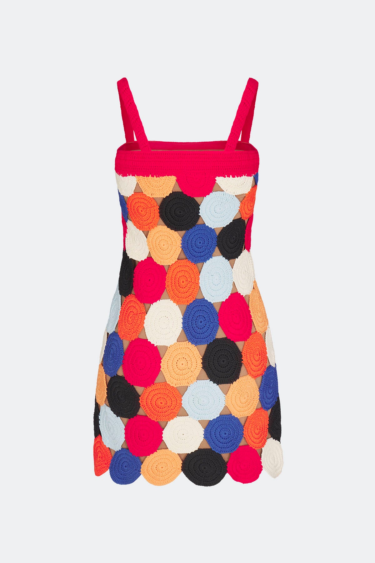 Beep Beep Tank Mini Dress In Confetti