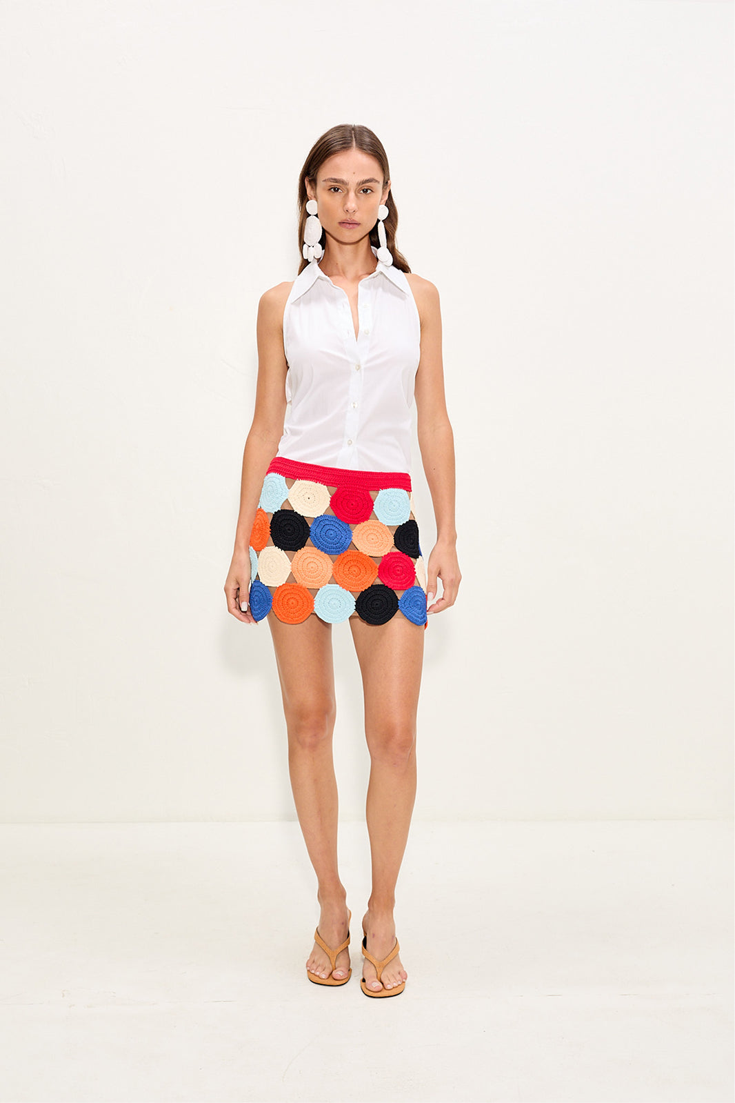 Beep Beep Mini Skirt In Confetti