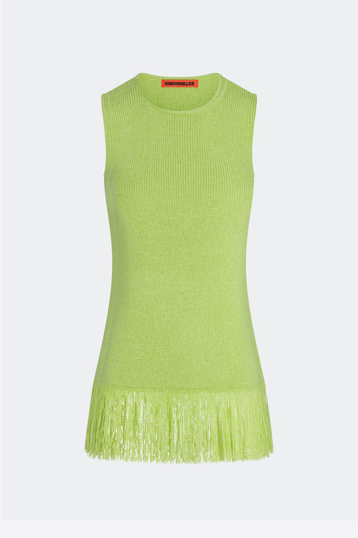 Lisel Knit Top In Lime