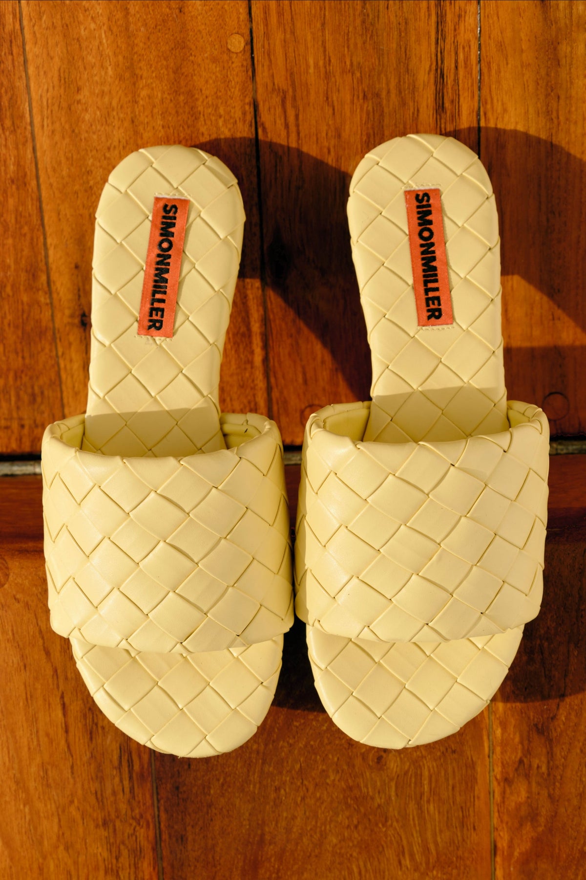 Woven Salerno Sandal in Butter