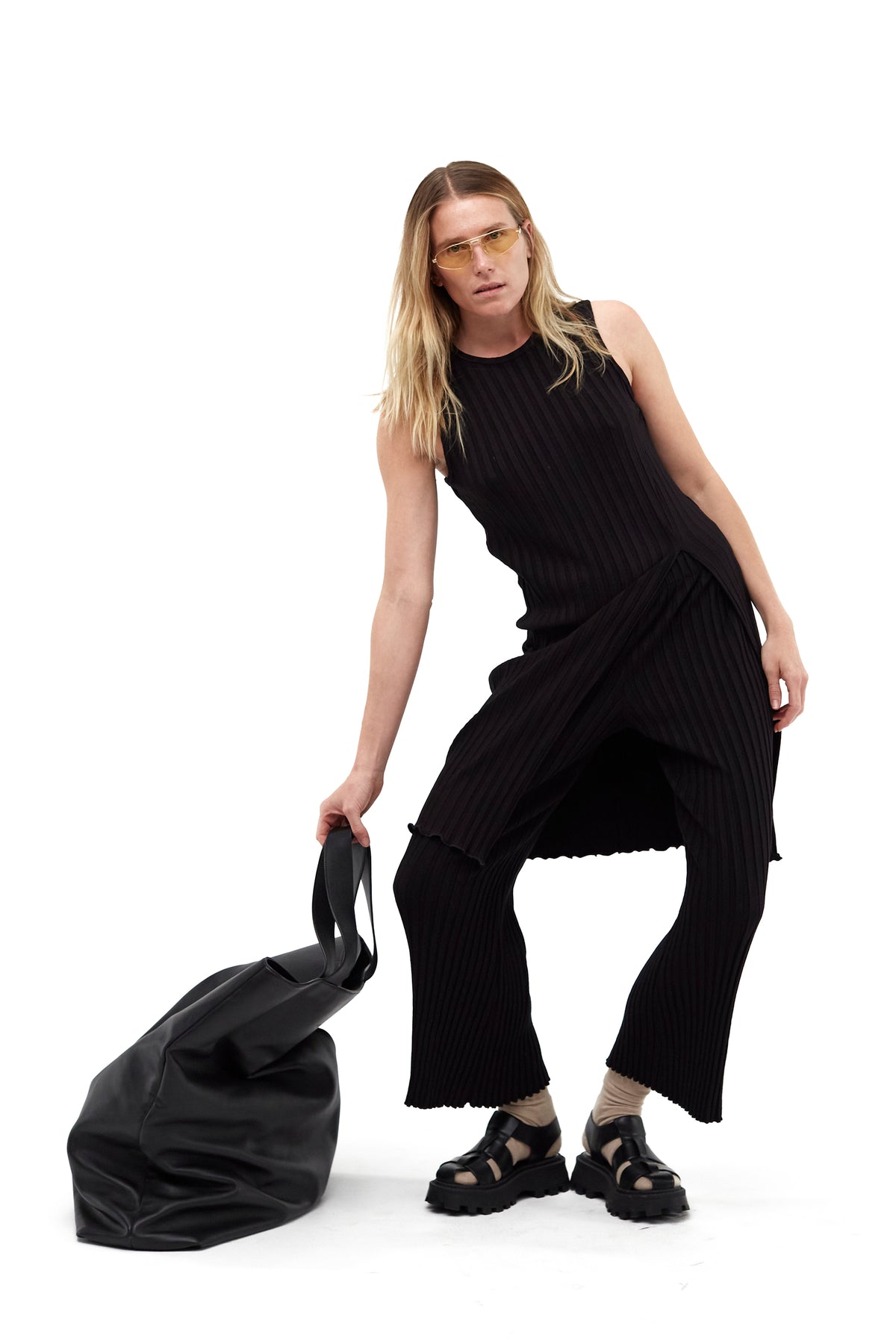 Wide Rib Alder Pant In Black
