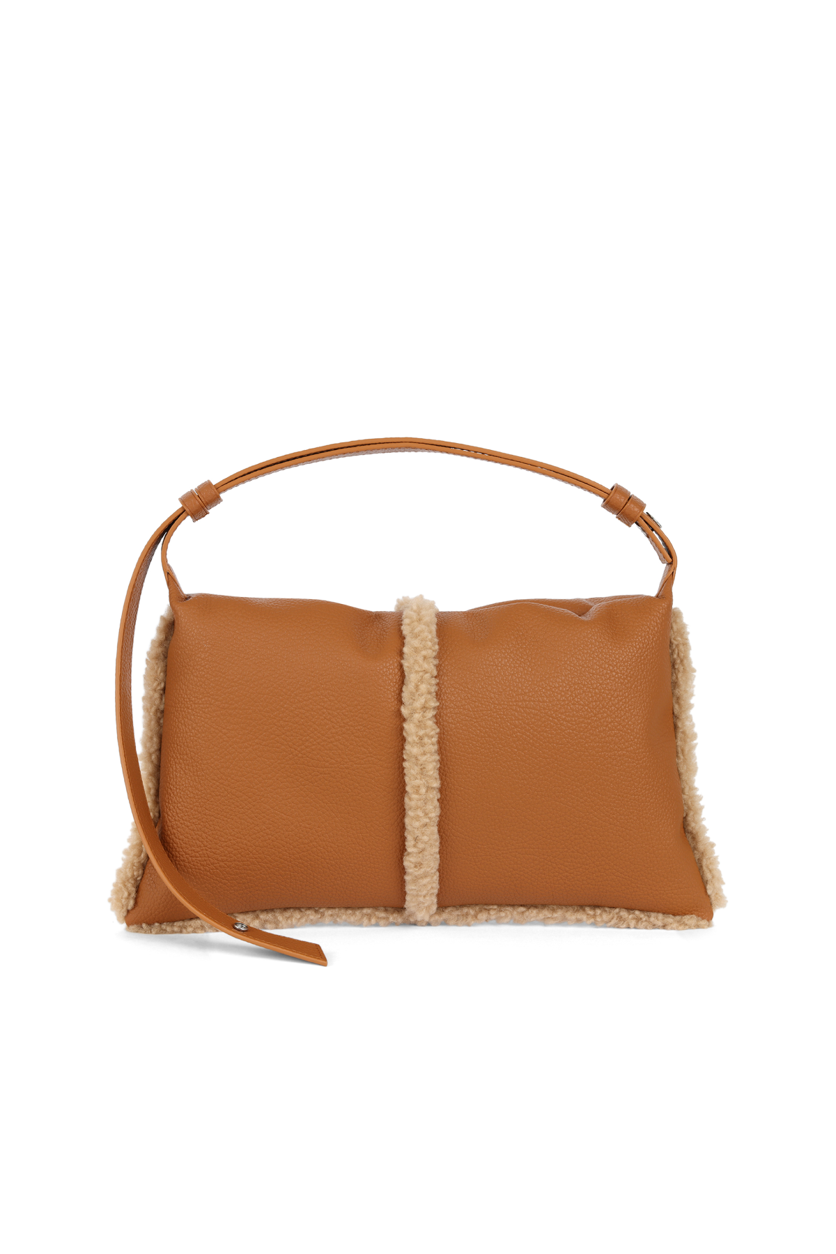 Puffin in Caramel Shearling