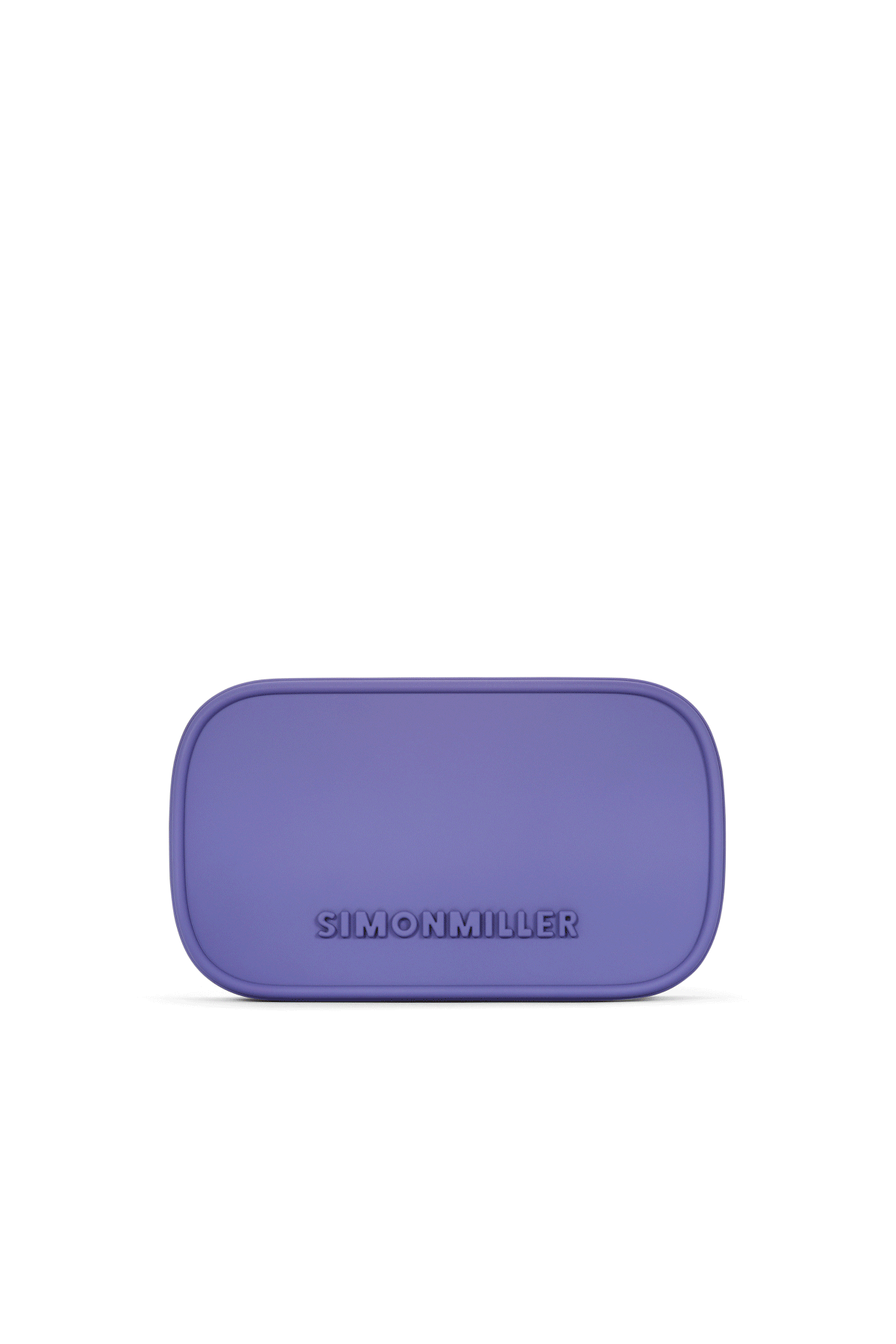 Pill Clutch in Disco Purple
