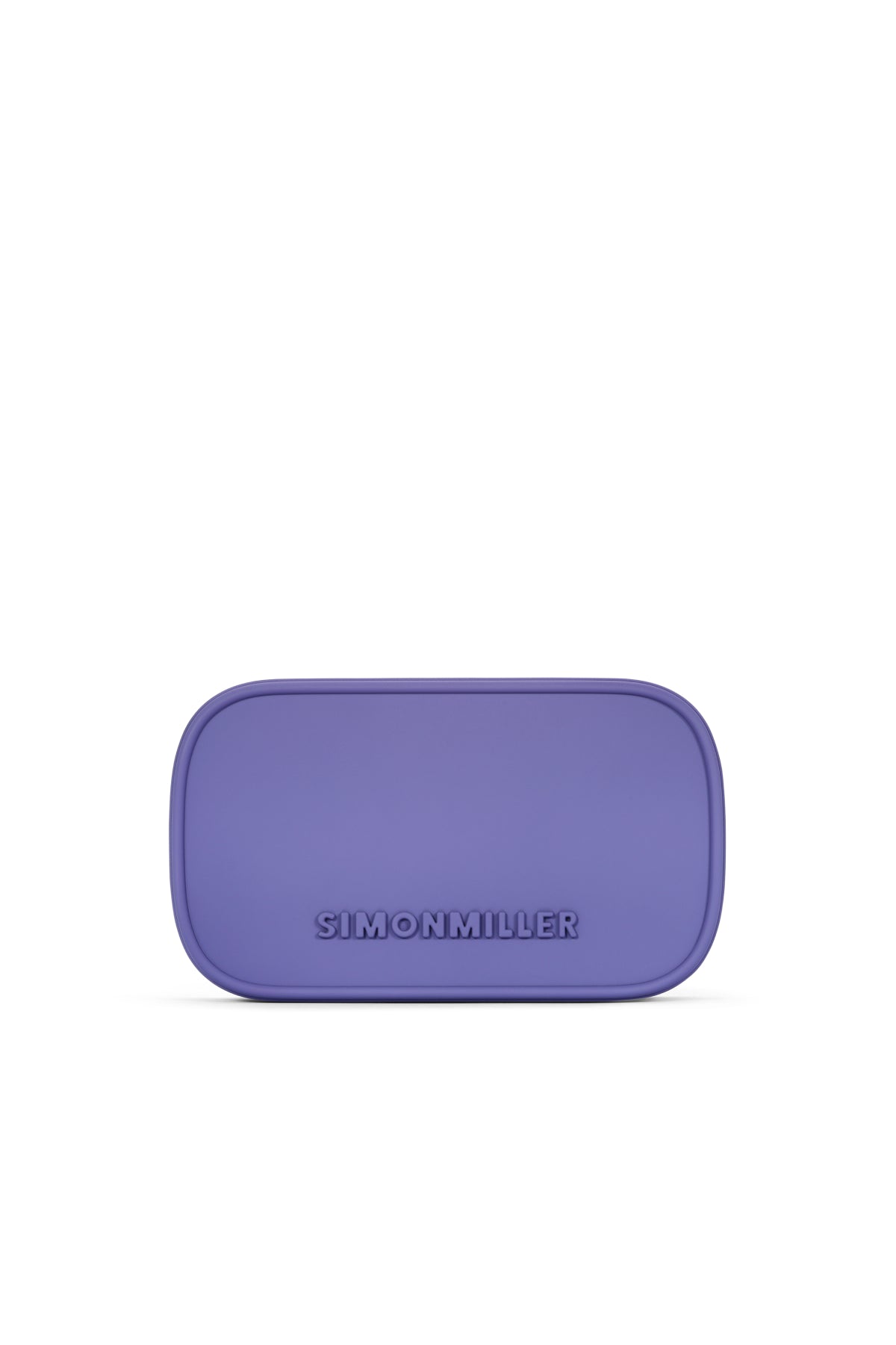 Pill Clutch in Disco Purple