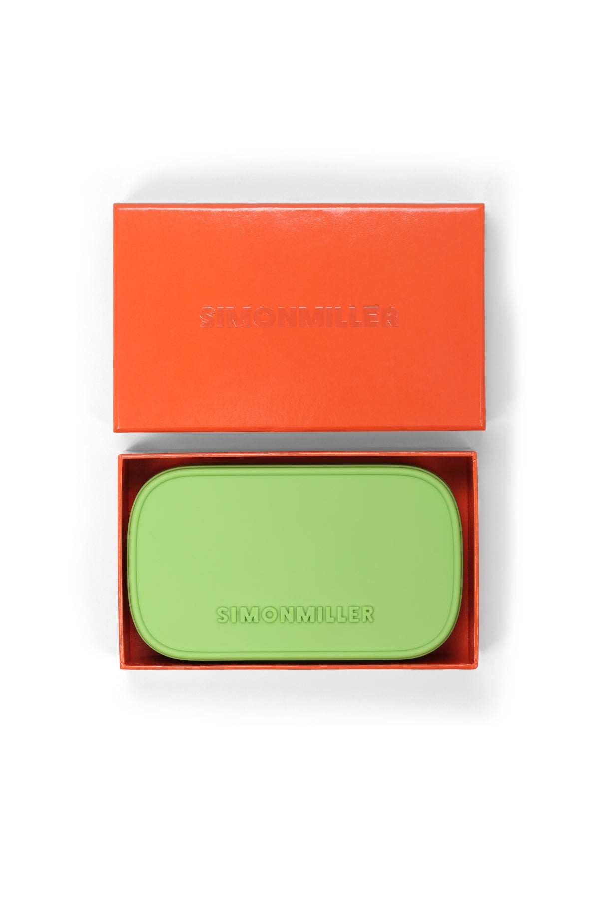 Pill Clutch in Foxtrot Green