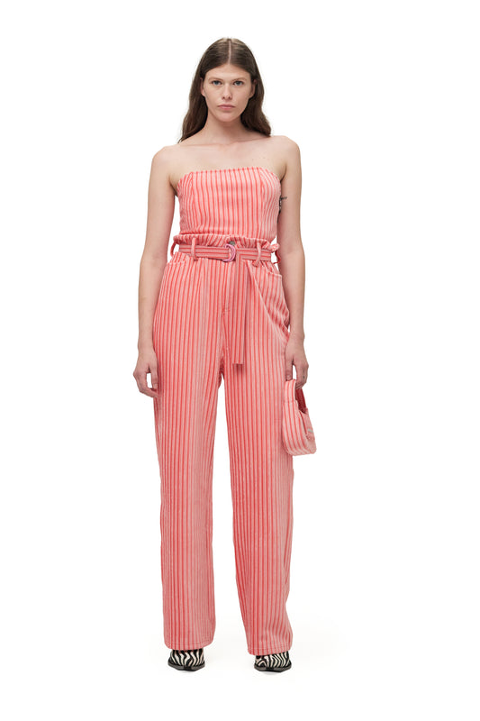Twister Top in Powder Pink Multi