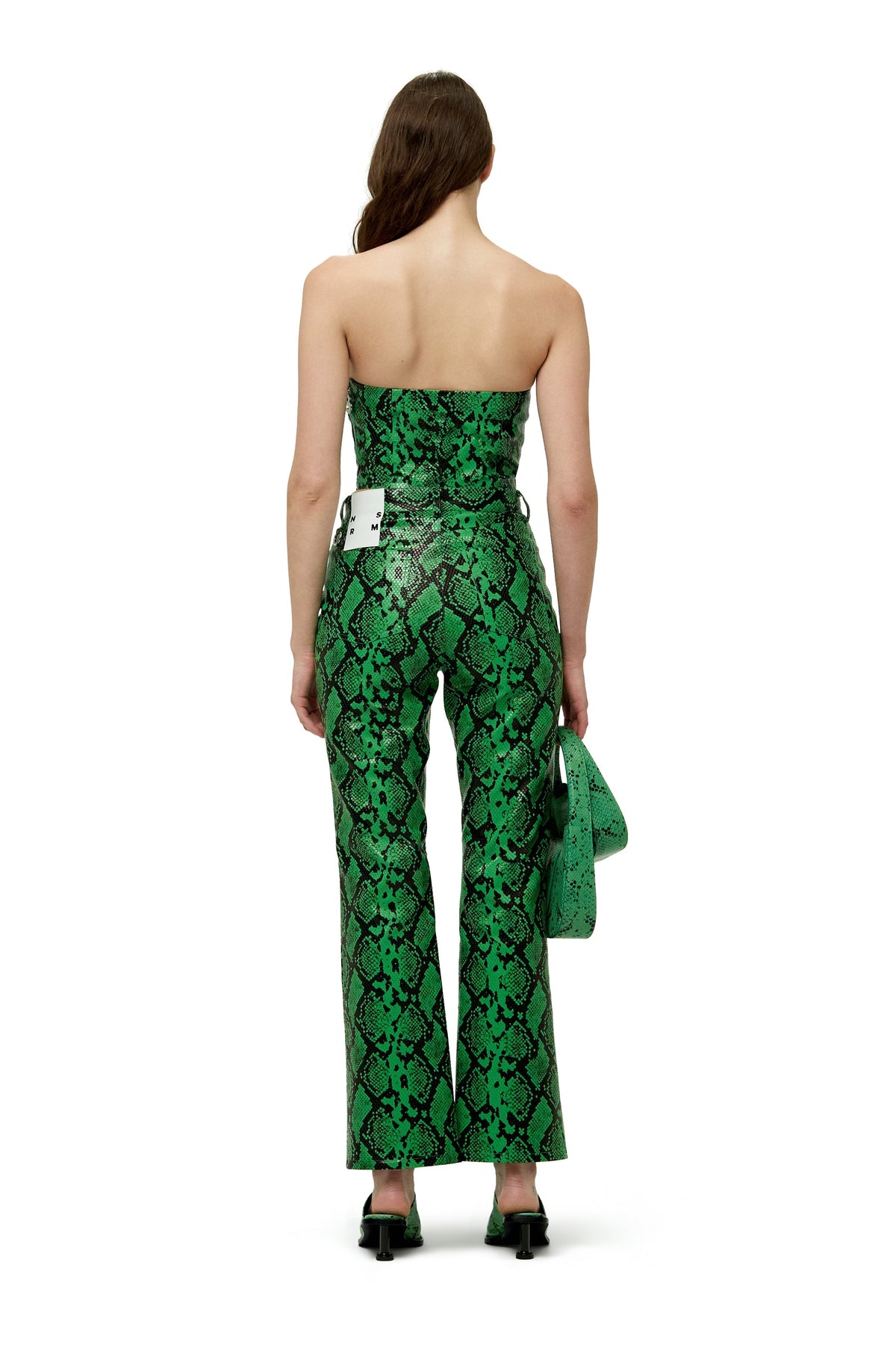 Twister Top in Grass Green